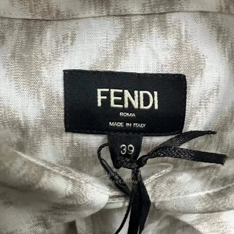 Fendi Fendi size 39 FF monogrammed logo knit sweater Size US S / EU 44-46 / 1 - 2 Thumbnail