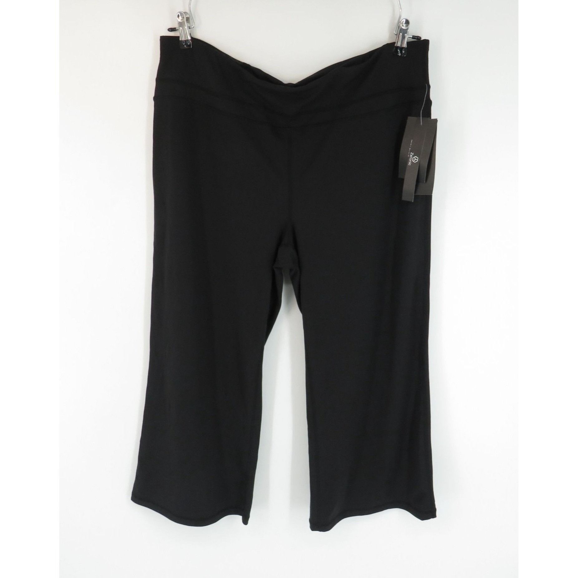 Other Zeronic Womens XXL Black Yoga Pants Polyester/Spandex Blend Size 36" / US 14 / IT 50 - 1 Thumbnail