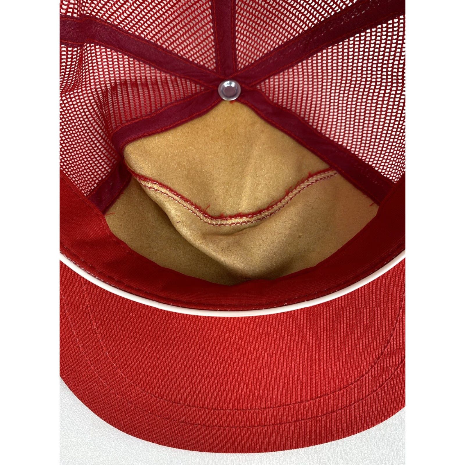 Vintage VINTAGE Kaltenberg Seeds Patch Trucker Hat Kap King USA Made Adjustable Red 1980s Cap Mens Size ONE SIZE - 7 Thumbnail