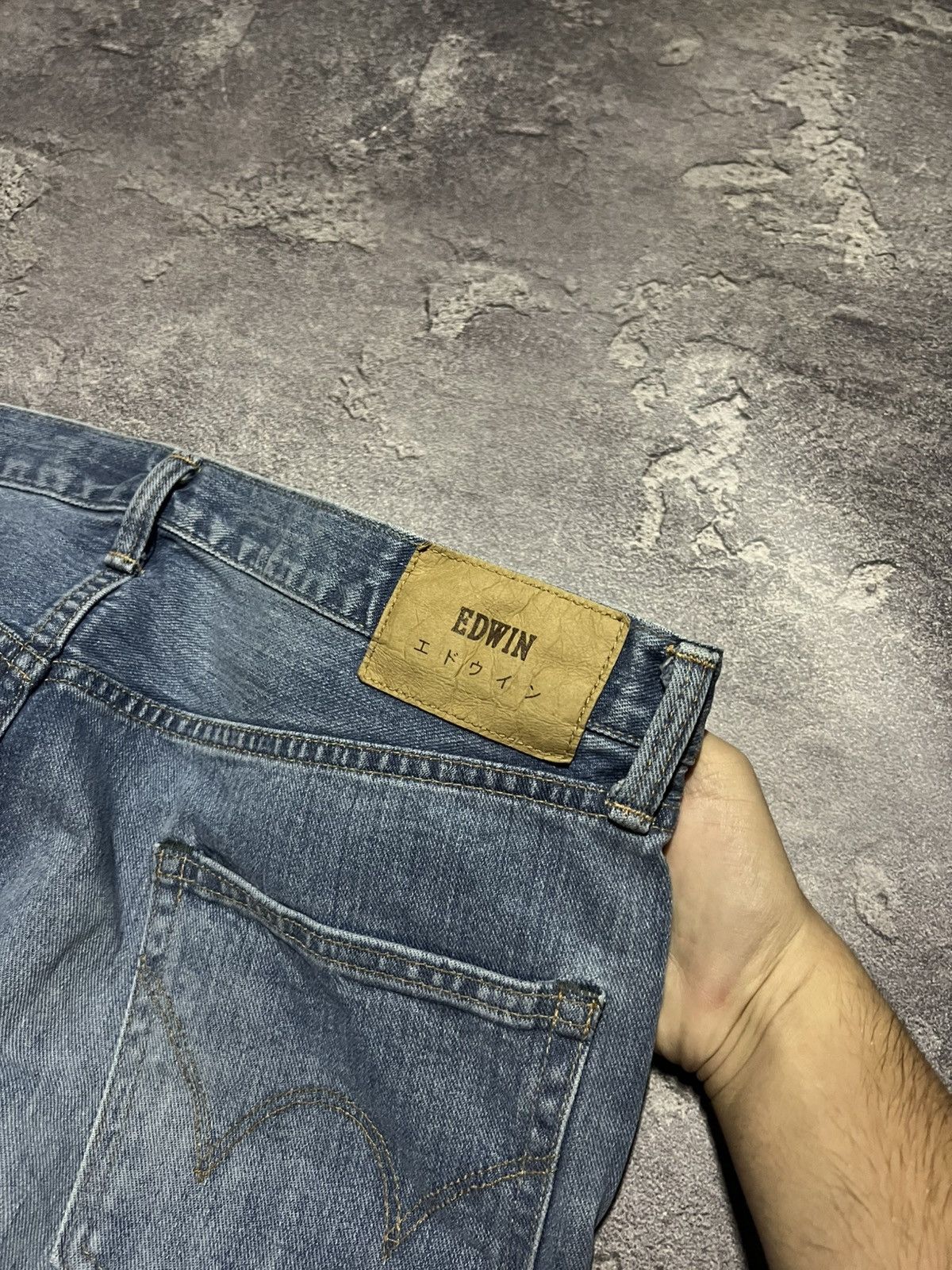 Edwin Edwin Vintage Selvedge Denim Streetwear Japanese Brand Size US 36 / EU 52 - 2 Thumbnail