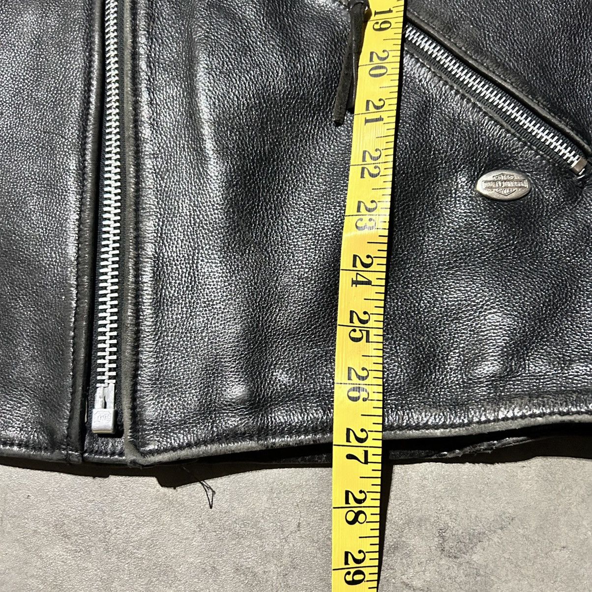 Harley Davidson Vintage Harley Davidson leather biker jacket Size US L / EU 52-54 / 3 - 14 Thumbnail
