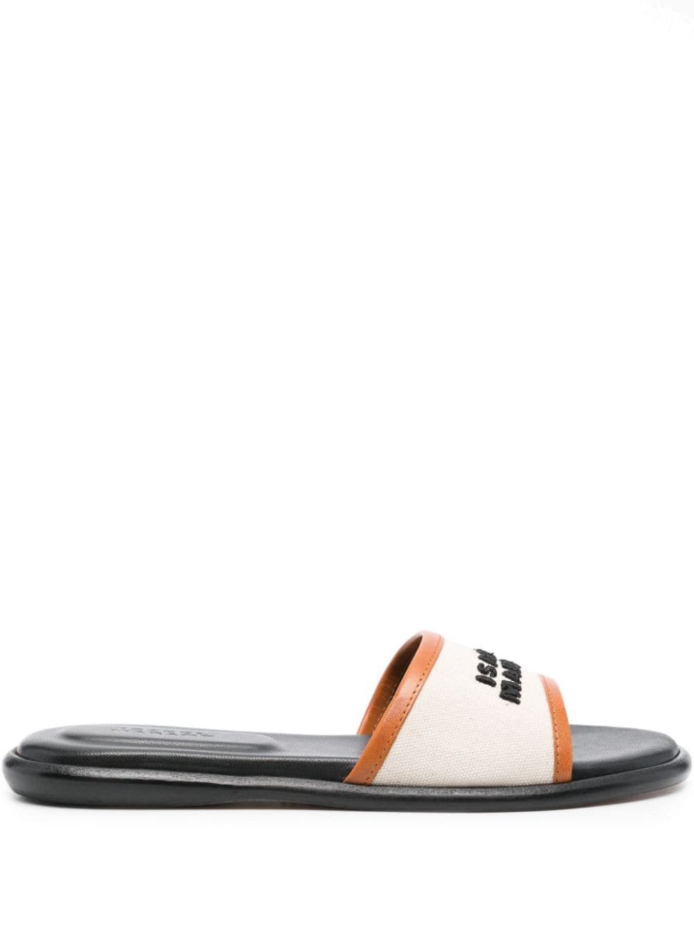 Isabel Marant VIKEE LOGO FLAT SANDALS Size US 6 / IT 36 - 1 Thumbnail
