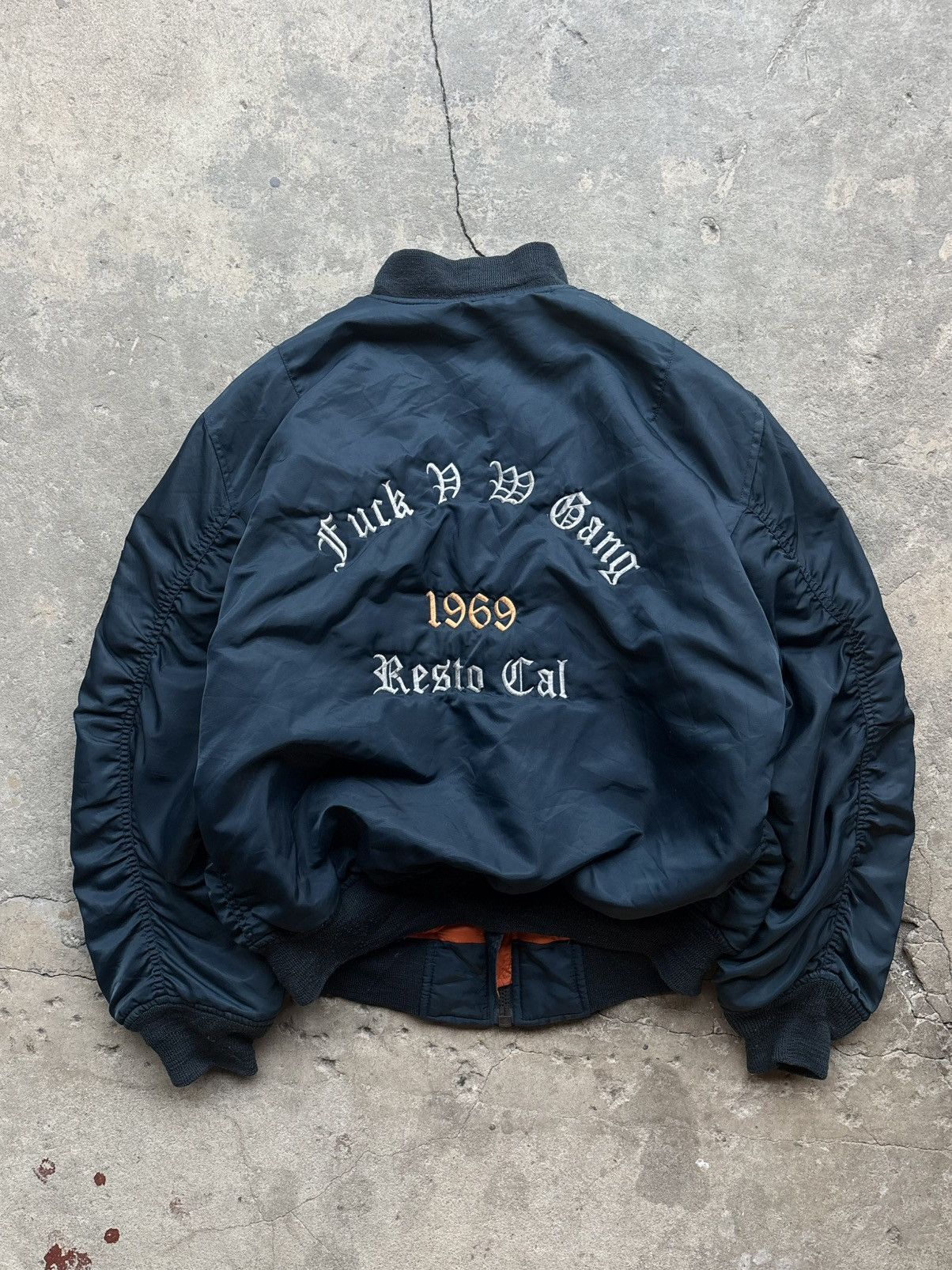 Alpha Industries Reversible MA-1 Bomber Jacket Size L Size US L / EU 52-54 / 3 - 1 Thumbnail
