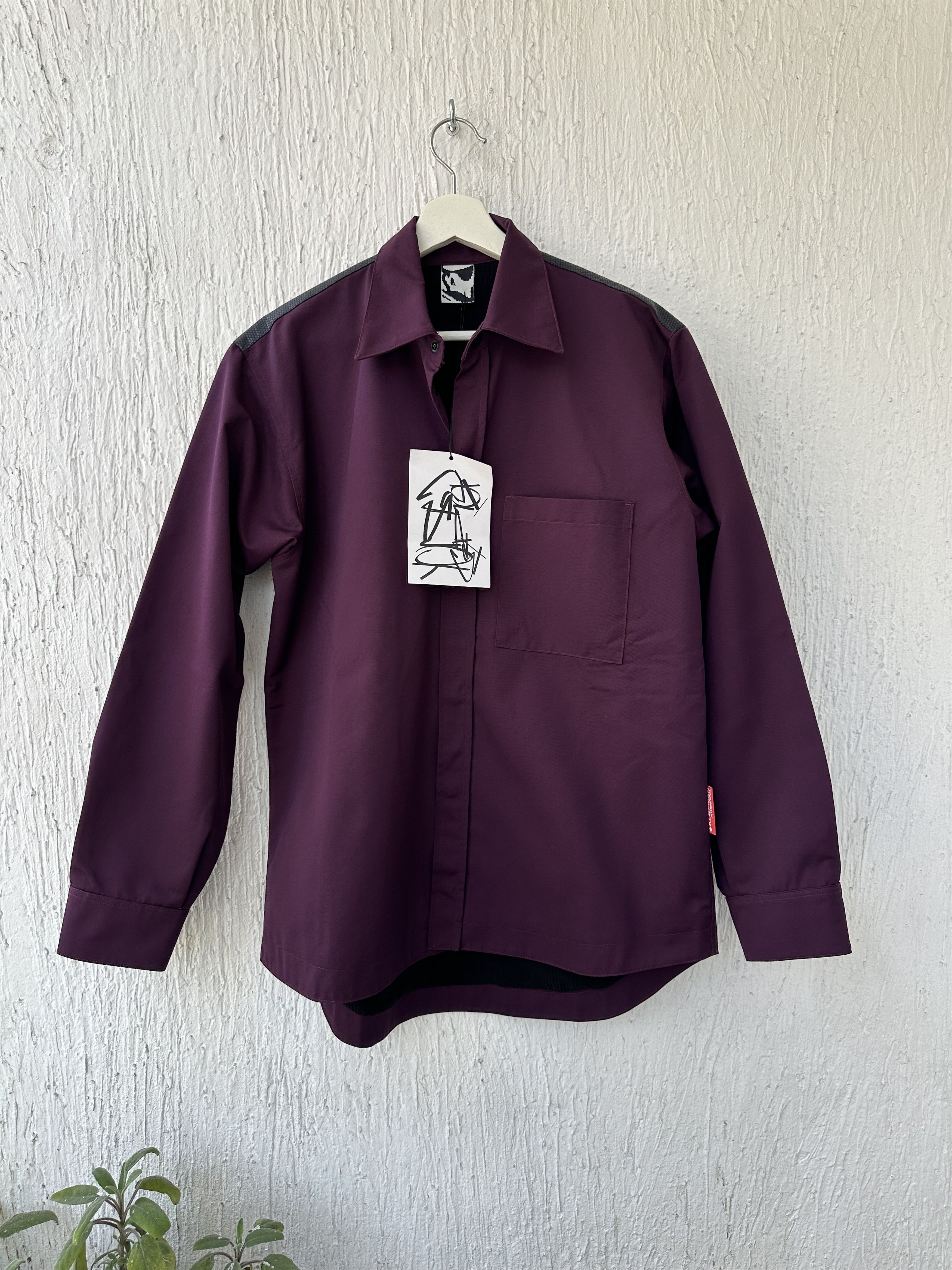 GR10K BNWT oversized Klopman fabric overshirt Size US XS / EU 42 / 0 - 1 Thumbnail