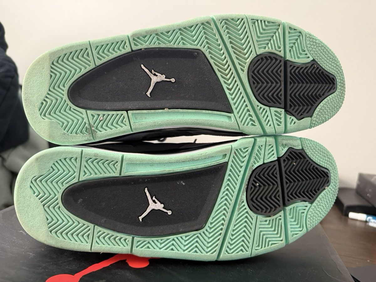 Jordan Brand Jordan 4 Retro Green Glow Size US 9.5 / EU 42-43 - 4 Thumbnail