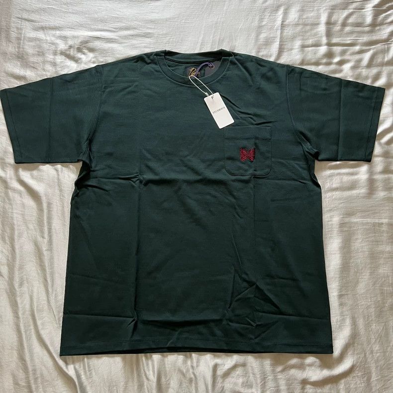 Needles NEEDLES Papillon Emb.Pocket TEE - dmc Size US M / EU 48-50 / 2 - 1 Thumbnail