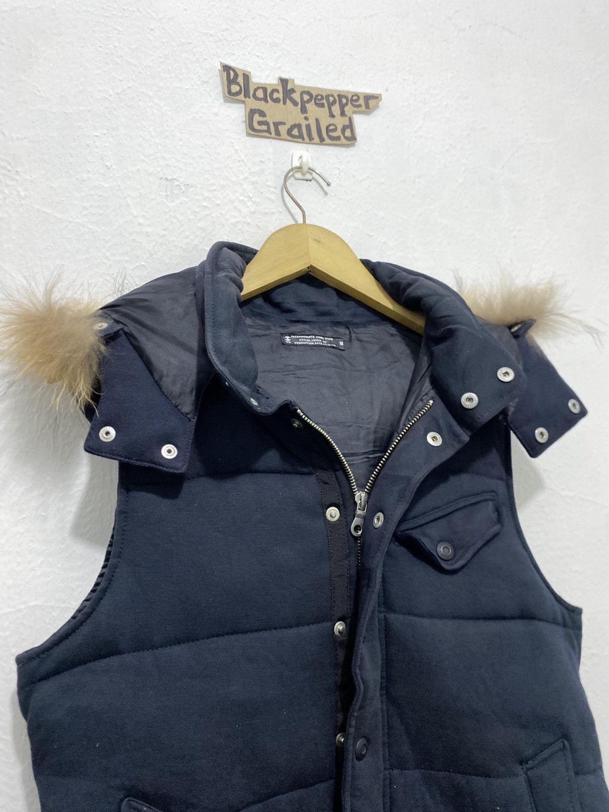 Takeo Kikuchi Takeo Kikuchi Fur Hoodie Vest Size US M / EU 48-50 / 2 - 6 Thumbnail