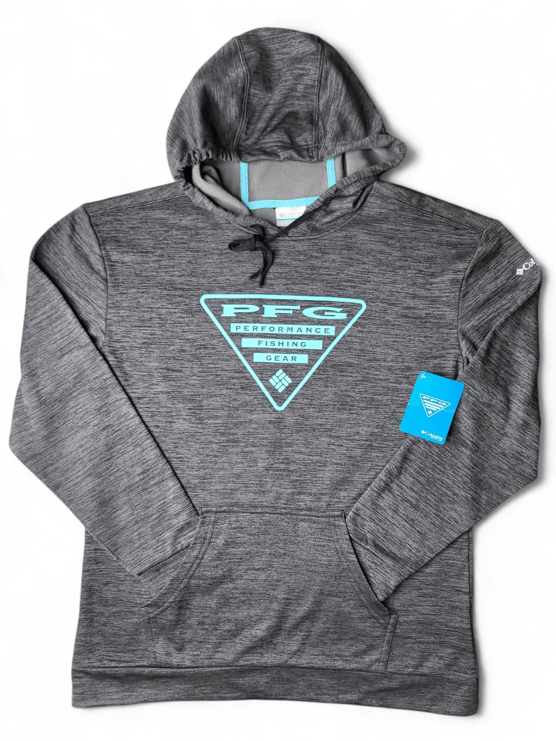 Columbia NWT PFG Columbia Tidal Graphic Hoodie Black/Mint Size L Size L / US 10 / IT 46 - 1 Thumbnail