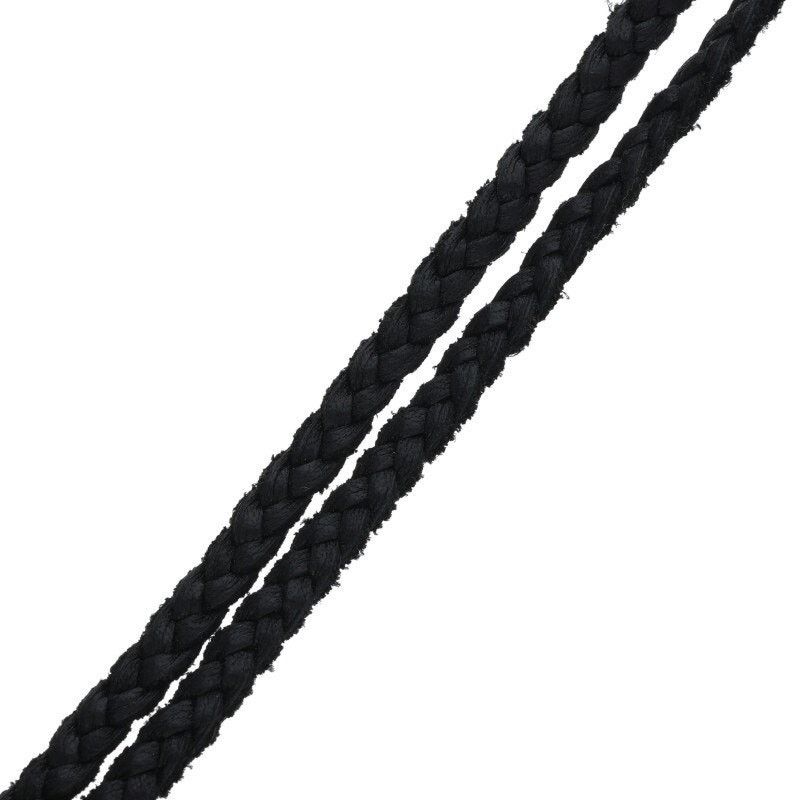 Chrome Hearts Chrome Hearts Leather Braid Silver Necklace Size ONE SIZE - 5 Thumbnail
