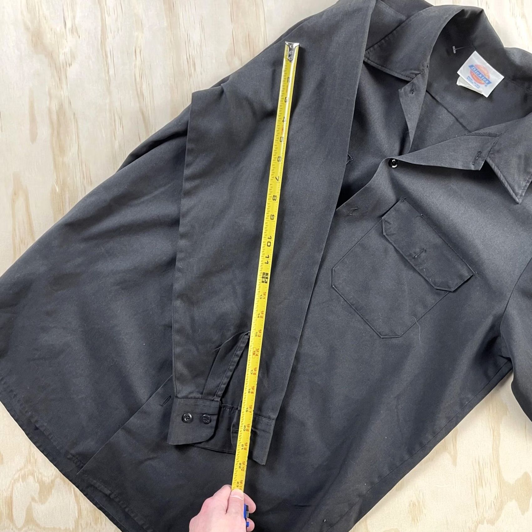 Dickies Dickies Shirt Mens Large Black Long Sleeve Button-Up Workwear Twill Casual Y2K Size US L / EU 52-54 / 3 - 5 Thumbnail