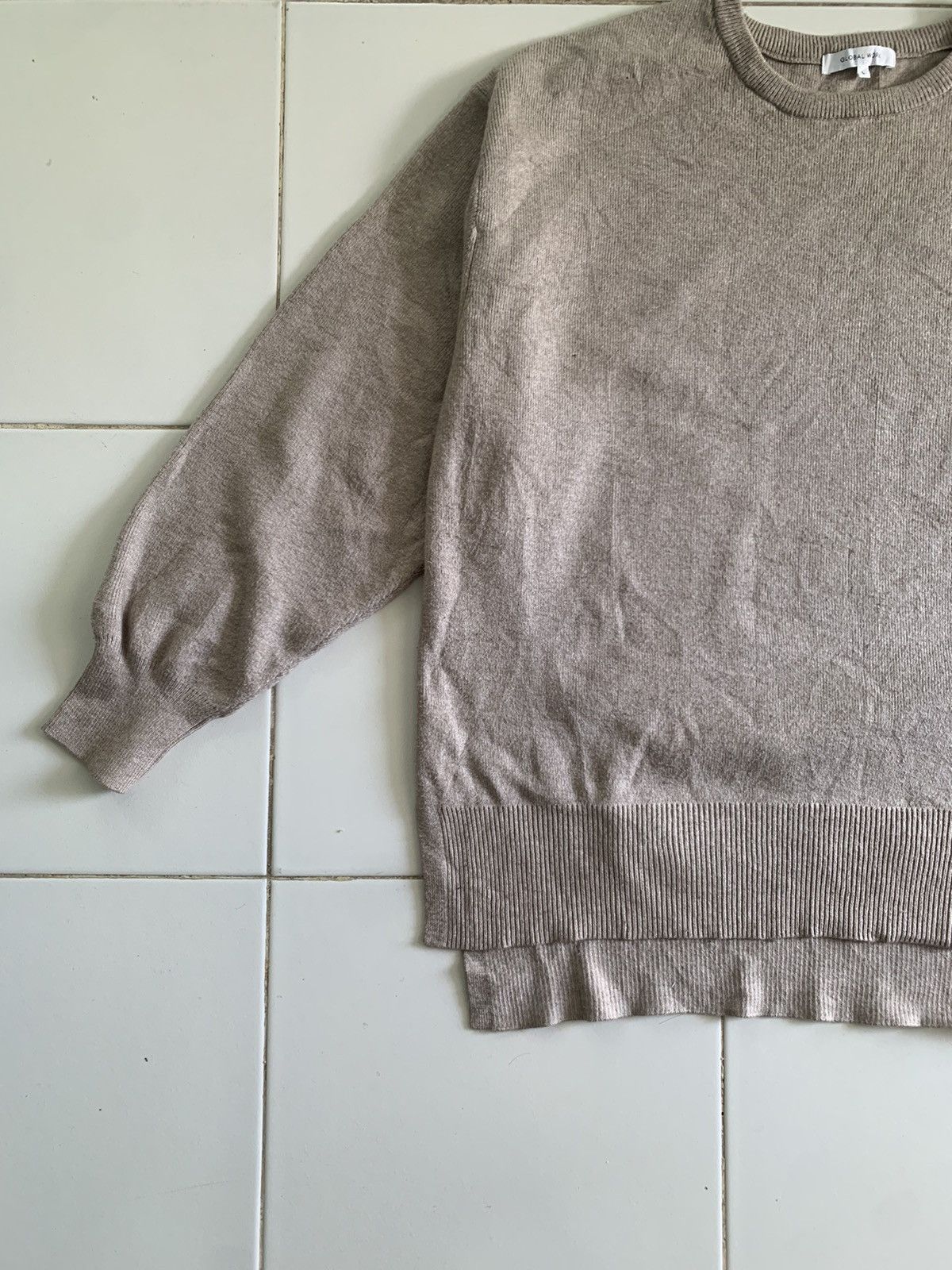 Japanese Brand × Vintage Japanese Brand Man GLOBAL WORK Knitwear Size US L / EU 52-54 / 3 - 3 Thumbnail