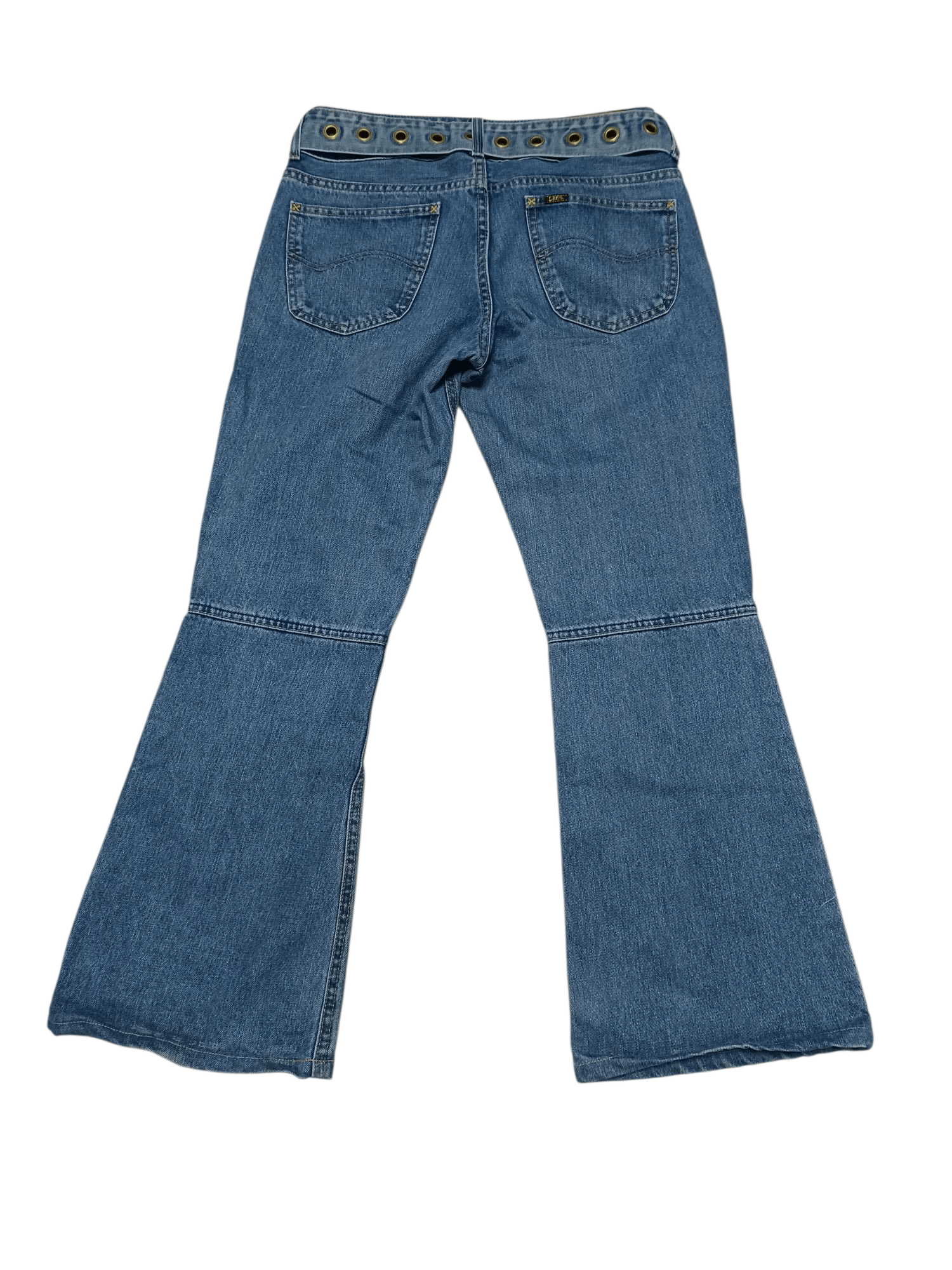 Lee LEE VINTAGE 80S 90S FLARED AVANT GARDE USA JEANS DENIM Size US 31 - 4 Thumbnail