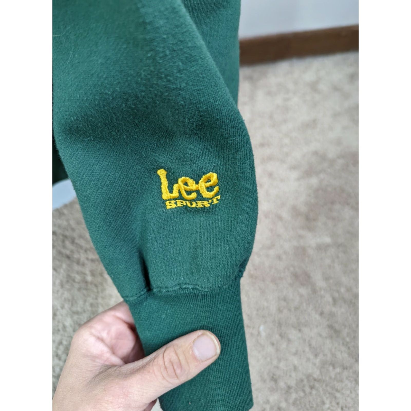 Lee VINTAGE Lee Sweatshirt Green Bay Packers Men’s Crewneck 2XL Green 90s Athleisure Size US XXL / EU 58 / 5 - 3 Thumbnail