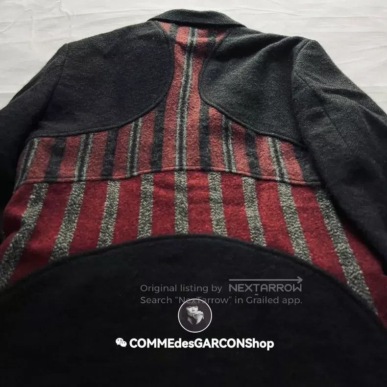 Comme des Garcons Comme Des Garcons Striped stitching jacket Size US S / EU 44-46 / 1 - 5 Thumbnail