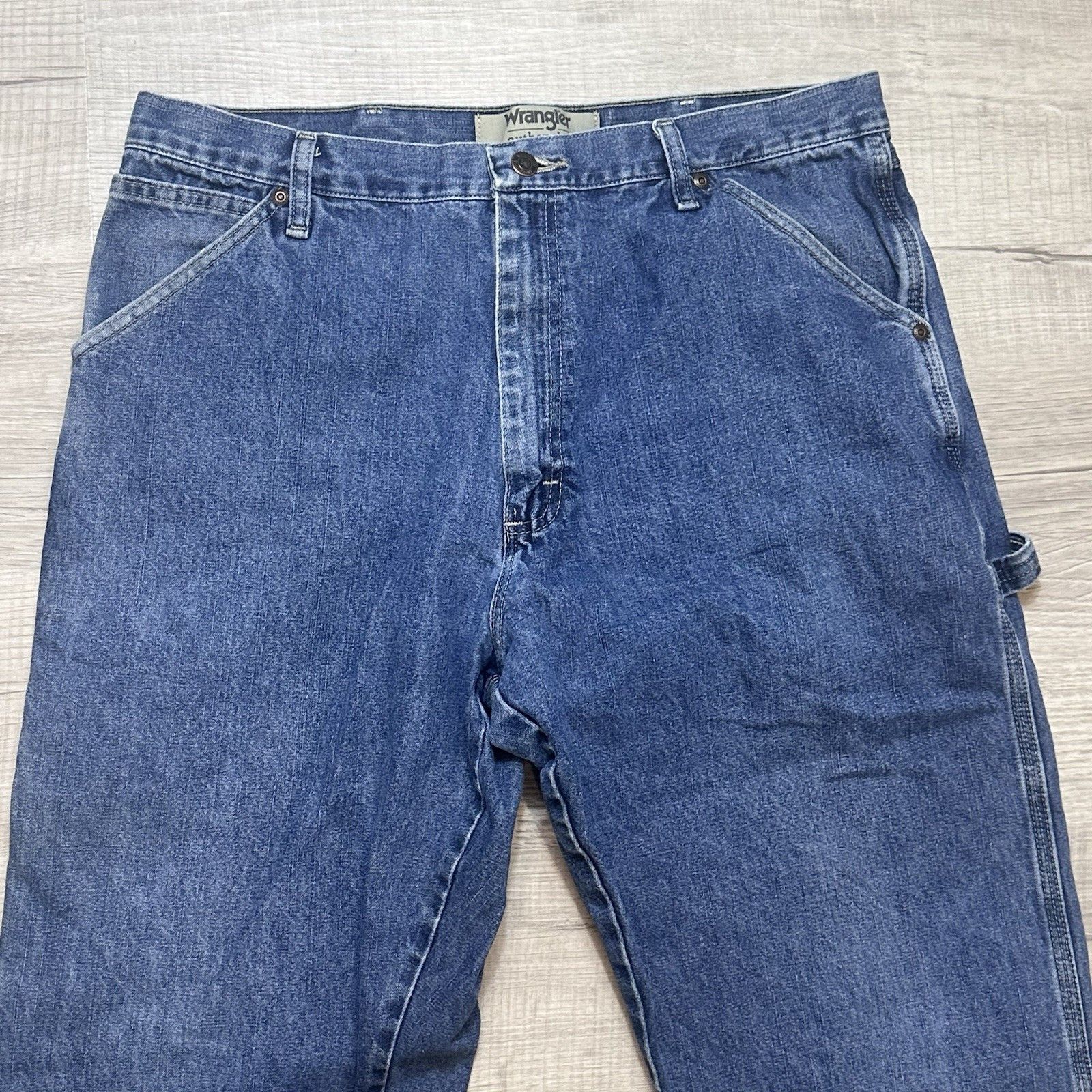 Wrangler Wrangler Authentics Men's 36X34 Carpenter Jeans Straight Size US 36 / EU 52 - 3 Thumbnail