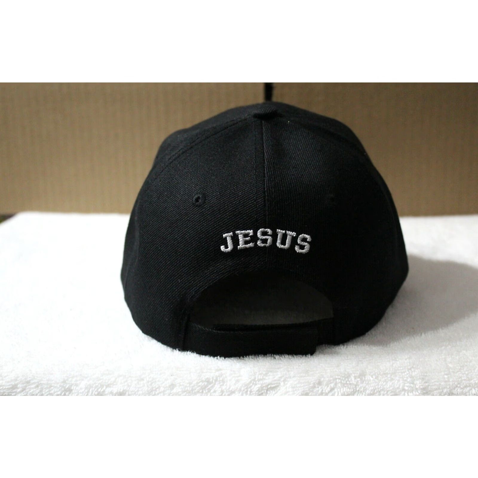 Vintage VINTAGE CALI Baseball Cap Men Adjustable Jesus Religious Black 2018 Size ONE SIZE - 2 Thumbnail