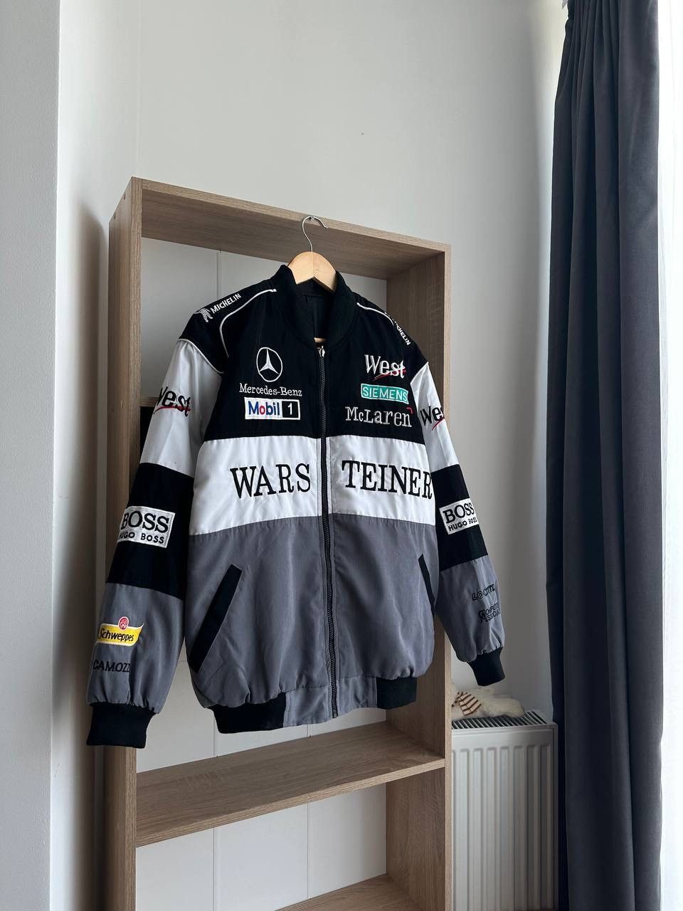 Mercedes-Benz × Vintage Vintage Mercedes-Benz McLaren West Racing Jacket Size US L / EU 52-54 / 3 - 18 Thumbnail