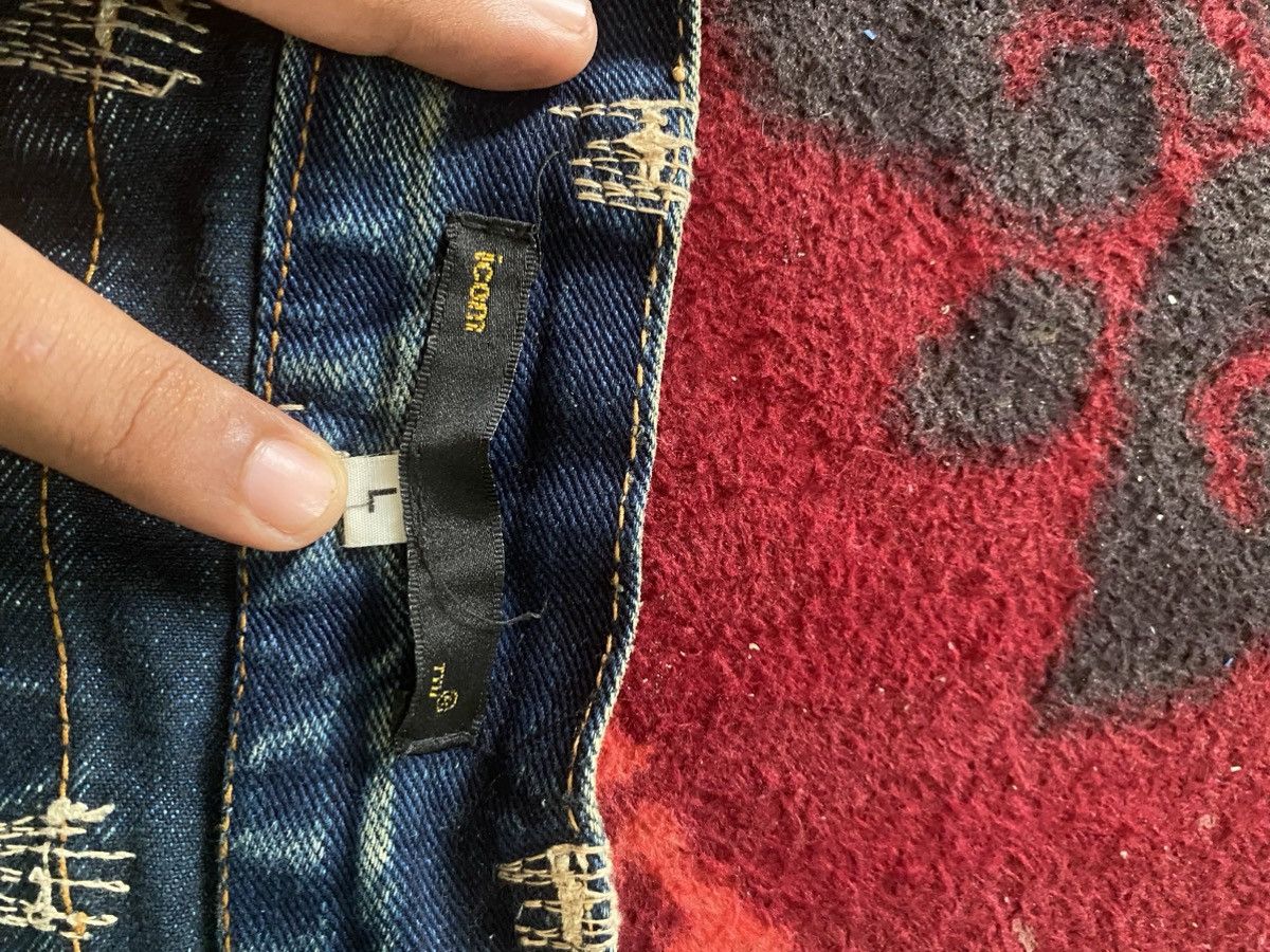 Japanese Brand × Vintage Vintage Icom Rework Style Jeans Size US 34 / EU 50 - 7 Thumbnail