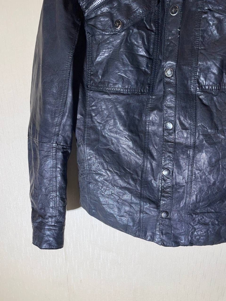 Allsaints × Vintage Allsaints Vintage Biker Leather Jacket Size US M / EU 48-50 / 2 - 5 Thumbnail