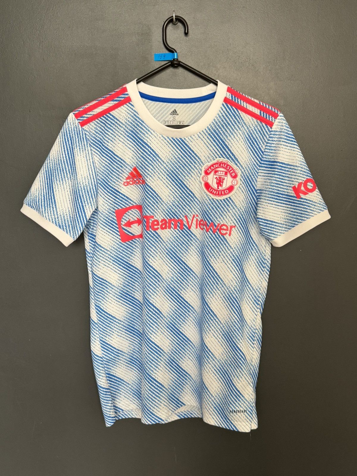 Adidas Manchester United 21/22 Away Football Jersey T-Shirt Size US S / EU 44-46 / 1 - 1 Thumbnail