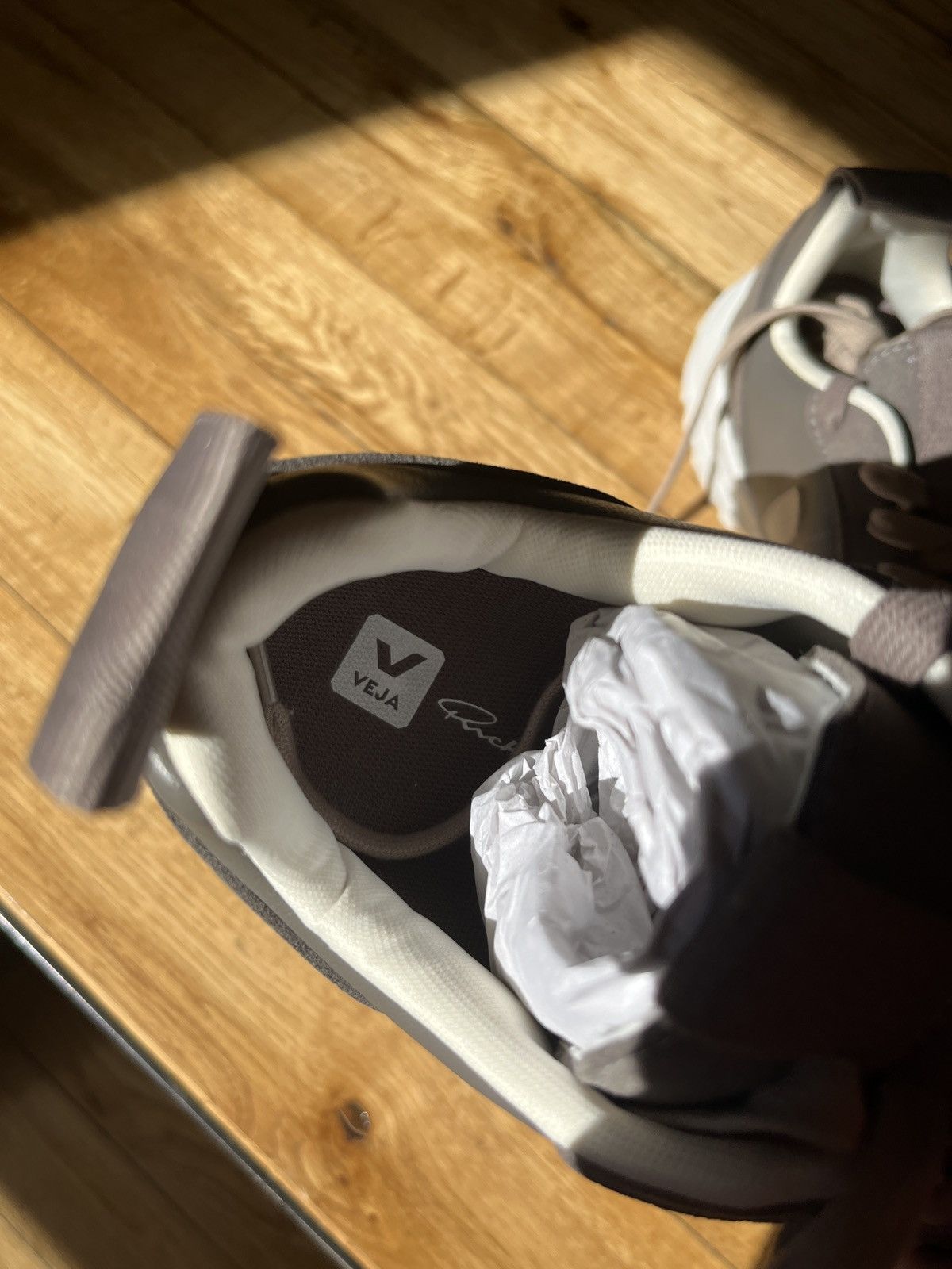 Rick Owens × Veja Rick Owens x Veja Hiking Sneaker Dust F/W21 43/10 brand new Size US 10 / EU 43 - 4 Thumbnail