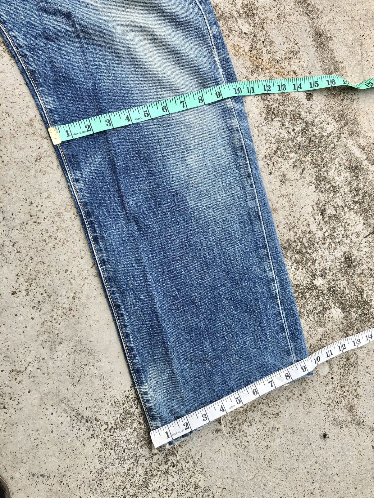 Edwin WIDE LEG VINTAGE SELVEDGE DENIM Size US 33 - 9 Thumbnail