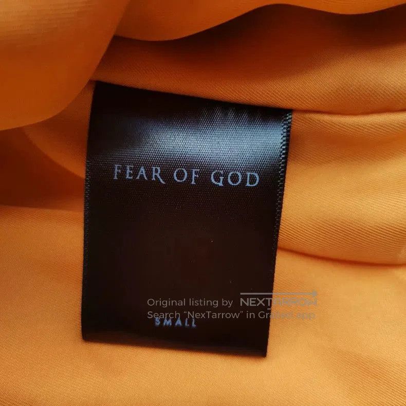 Fear of God Fear of God 4th Champagne Bomber Jacket. Size US S / EU 44-46 / 1 - 3 Thumbnail