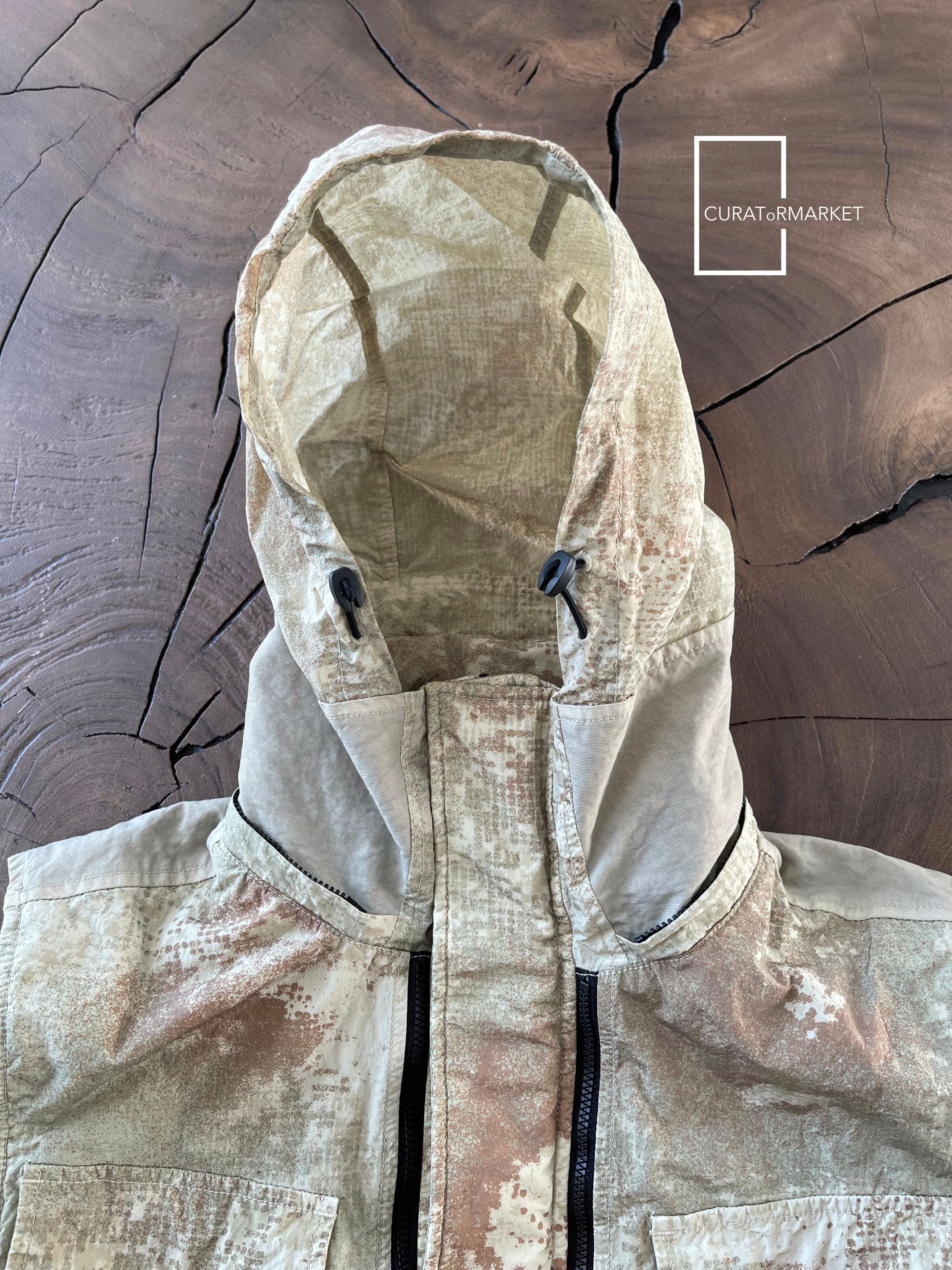 Stone Island M Dissolving Grid Camo Cargo Puff Vest Econyl Primaloft SS24 Size US M / EU 48-50 / 2 - 5 Thumbnail