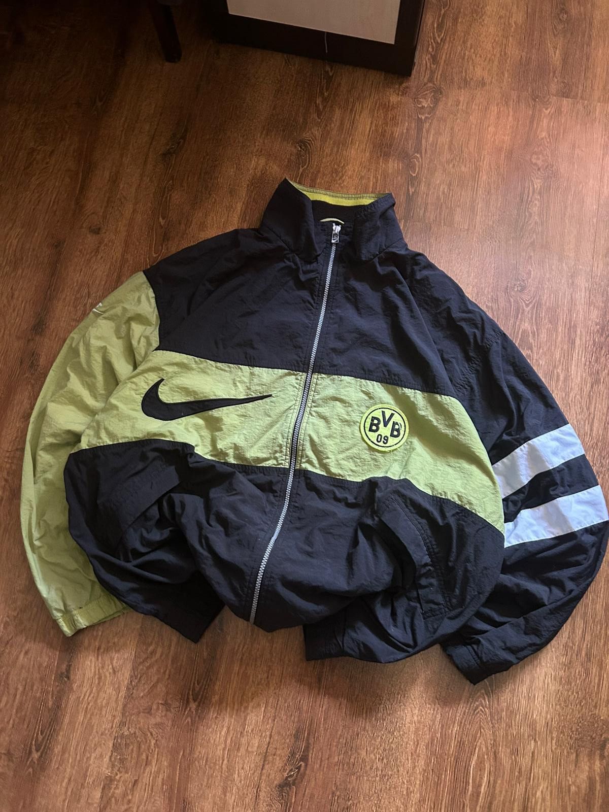 Nike Nike Borussia Dortmund Track Football Jacket 1995/1996 Size US XXL / EU 58 / 5 - 2 Thumbnail