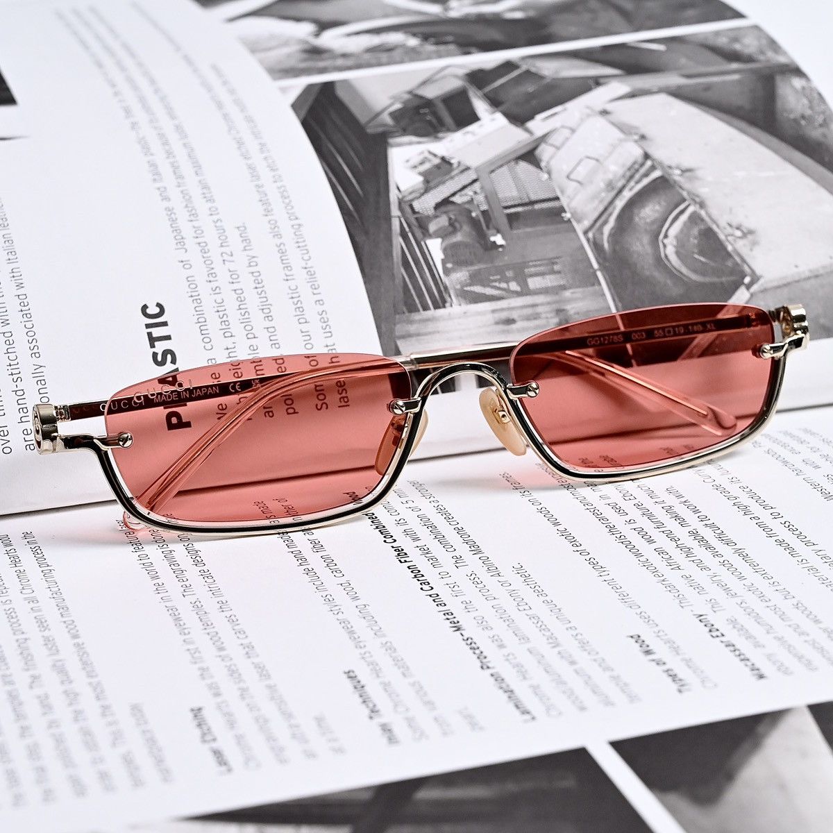 Gucci GUCCI GG1278S SUNGLASSES Size ONE SIZE - 11 Thumbnail