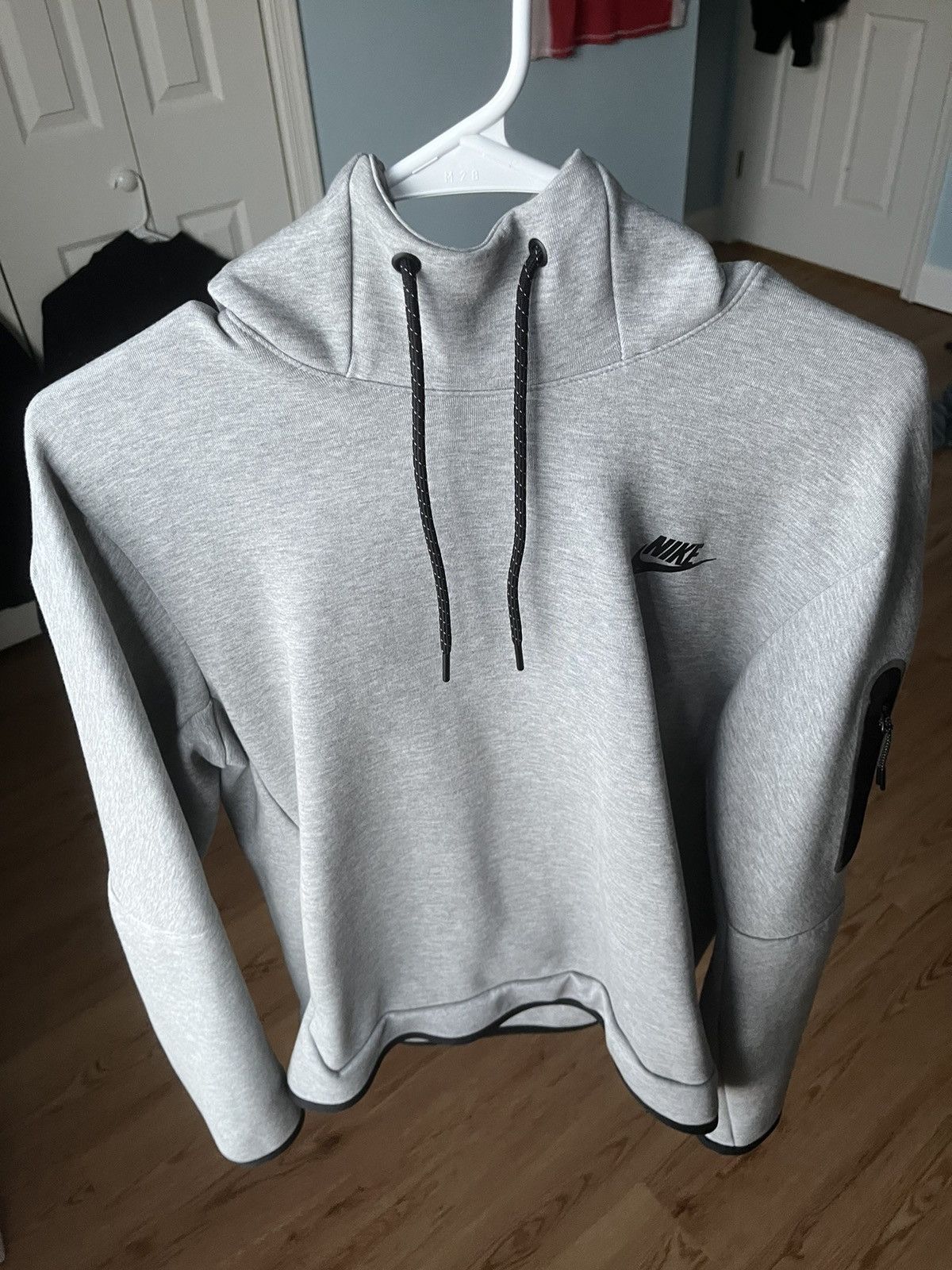 Nike Grey 2024 Nike tech hoodie Size US M / EU 48-50 / 2 - 1 Thumbnail