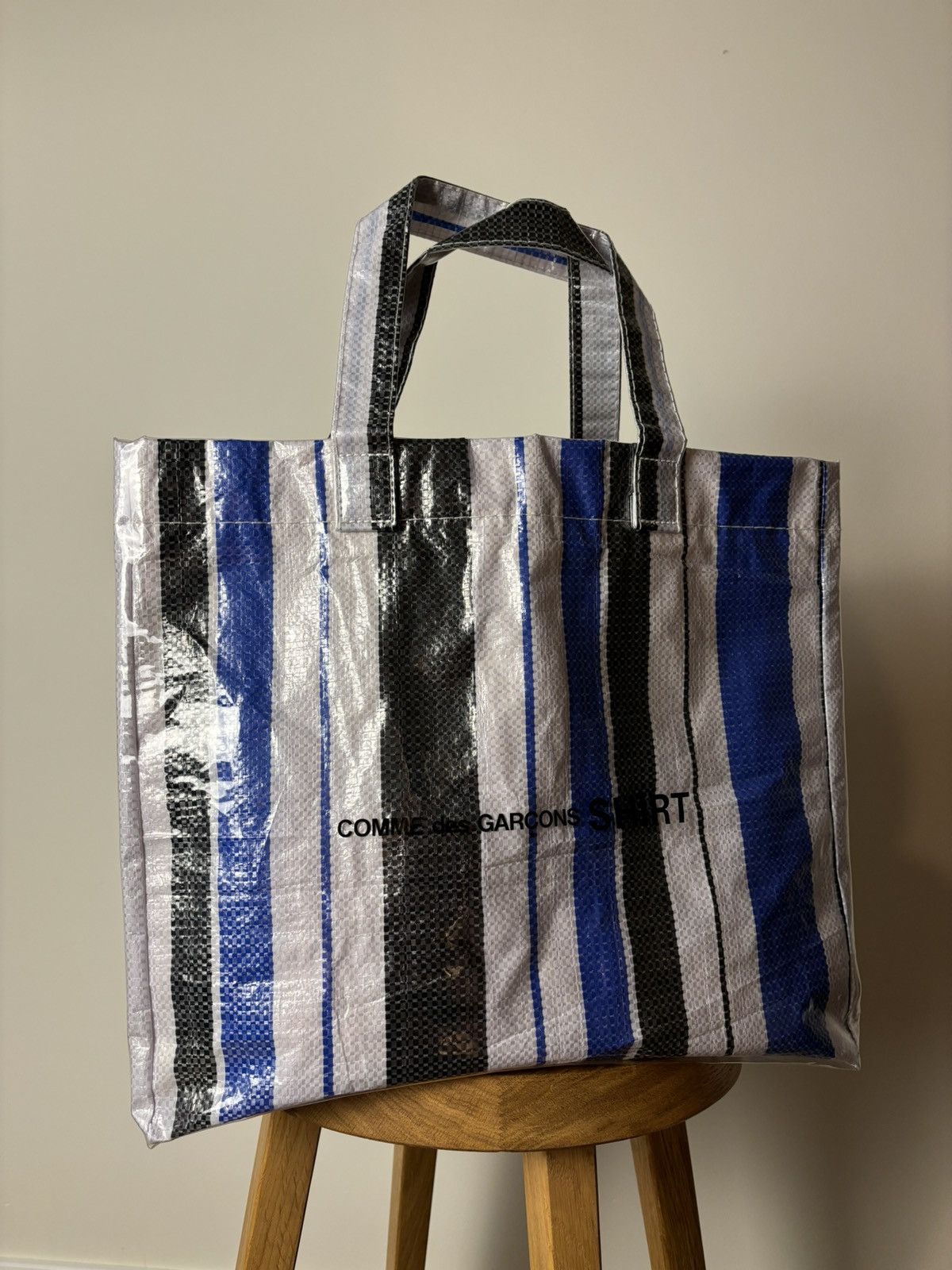 Comme des Garcons × Comme des Garcons SHIRT Comme Des Garsons CDG Shirt PVC Picnic Sheet Tote Bag Size ONE SIZE - 4 Thumbnail