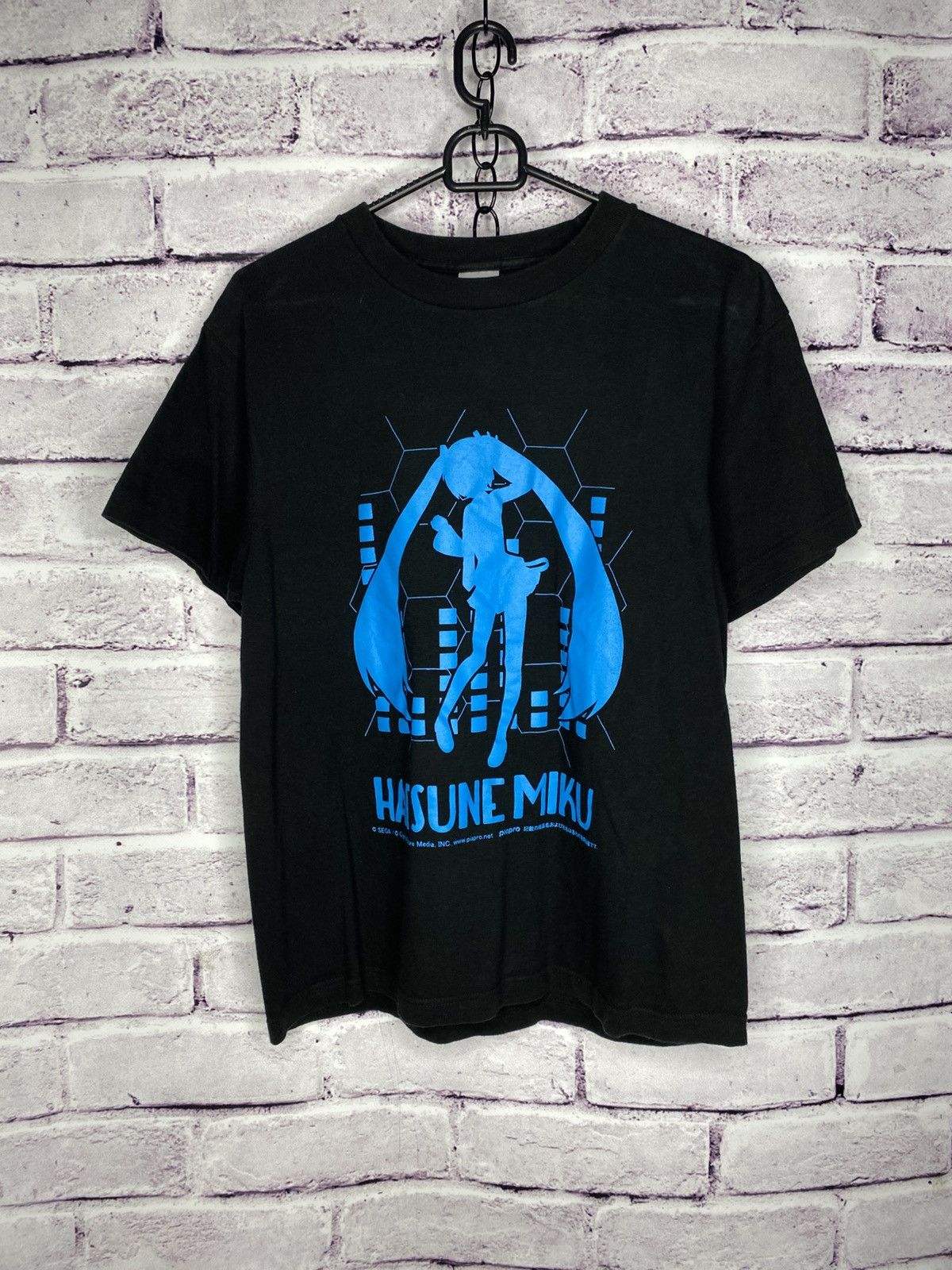 Anime Men's Vintage 00s T-Shirt Anima Hatsune Miku Sega Tee Size US M / EU 48-50 / 2 - 1 Thumbnail