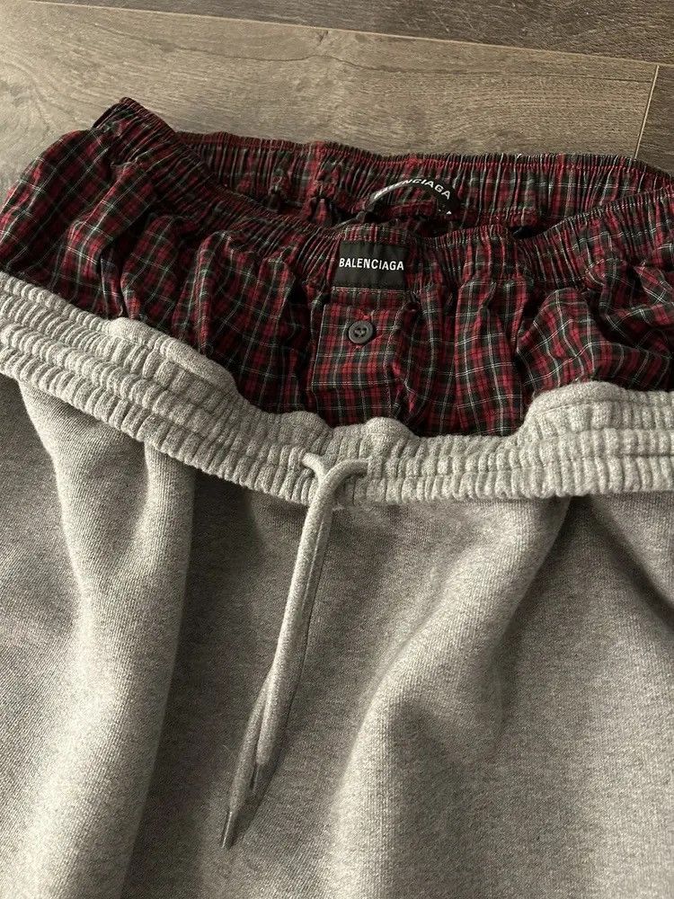 Balenciaga Balenciaga Trompe L'oeil Boxer Sweatpants Size US 30 / EU 46 - 5 Thumbnail