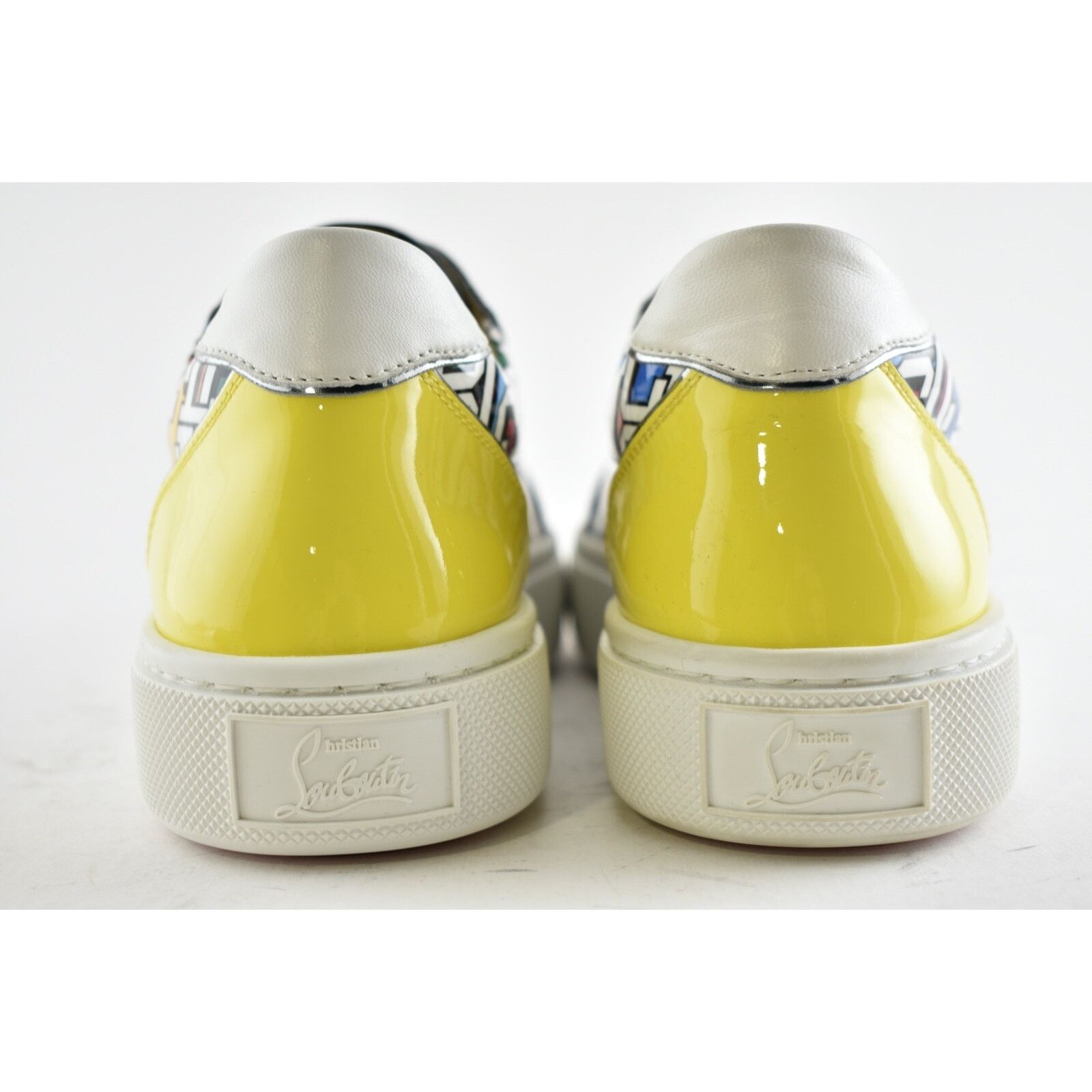 Christian Louboutin Christian Louboutin Black White Lace Up Low Top Sneaker 36.5 Size US 6.5 / IT 36.5 - 11 Thumbnail