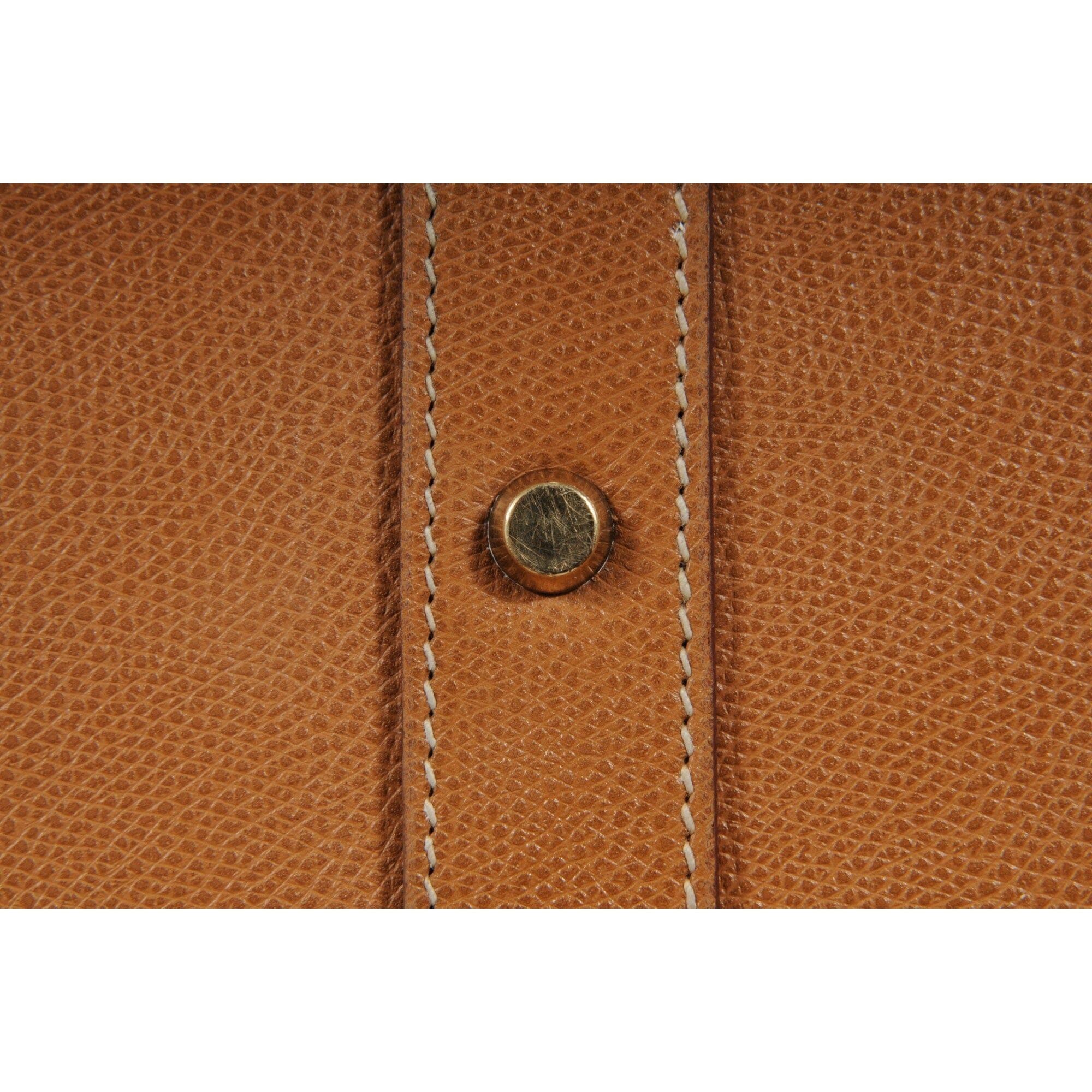 Hermes VTG 1980's Haut à Courroies Hac 55 Birkin Veau Courchevel Size ONE SIZE - 18 Thumbnail