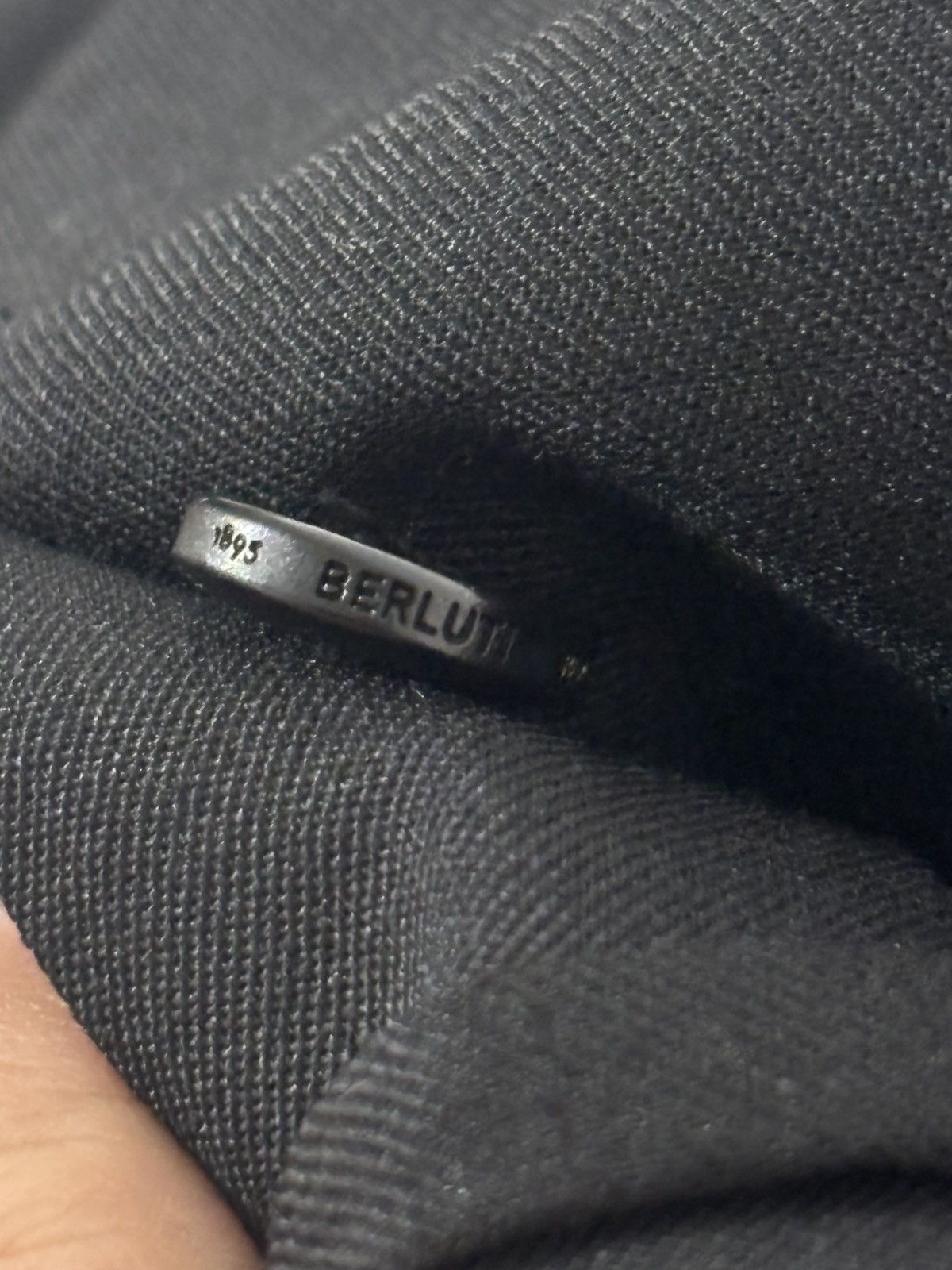 Berluti Berluti 1895 1740$ Gabardine Zip Pants Black EU 46 (US 30) Size US 30 / EU 46 - 13 Thumbnail