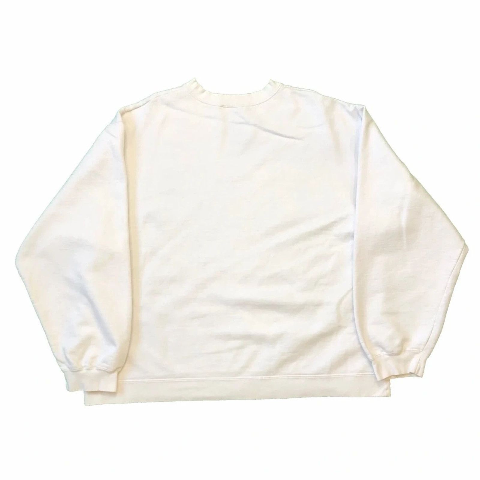 Adidas × Vintage Vintage 90s Adidas Essentials Sweatshirt Spellout Crew Size L / US 10 / IT 46 - 5 Thumbnail