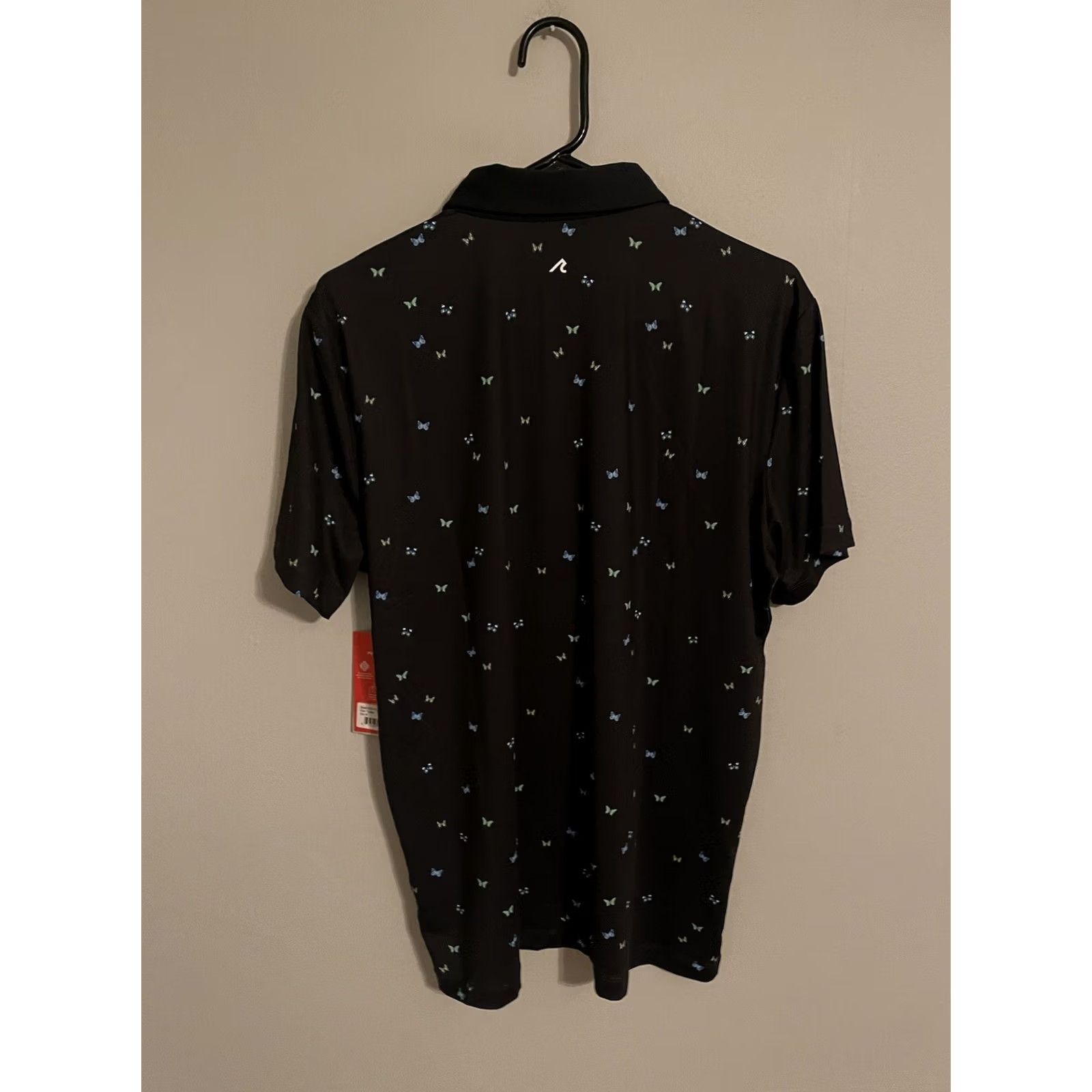 Vintage Redvanly Fullerton Butterfly Tuxedo Black Golf Polo Shirt Men's Medium Size US M / EU 48-50 / 2 - 5 Thumbnail