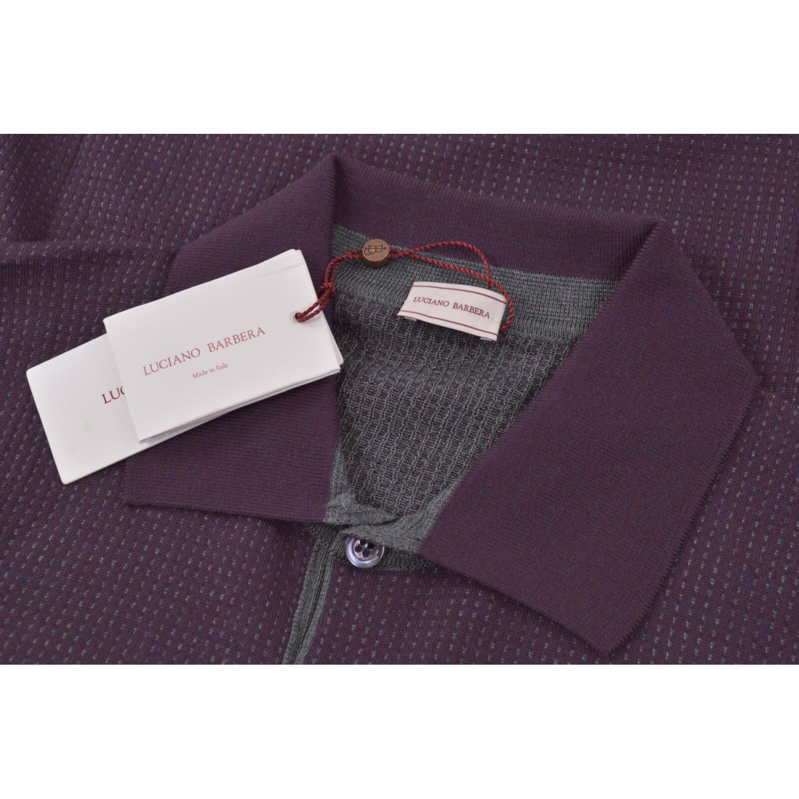 Luciano Barbera Luciano Barbera Sweater Size US S in Purple Size US S / EU 44-46 / 1 - 1 Thumbnail