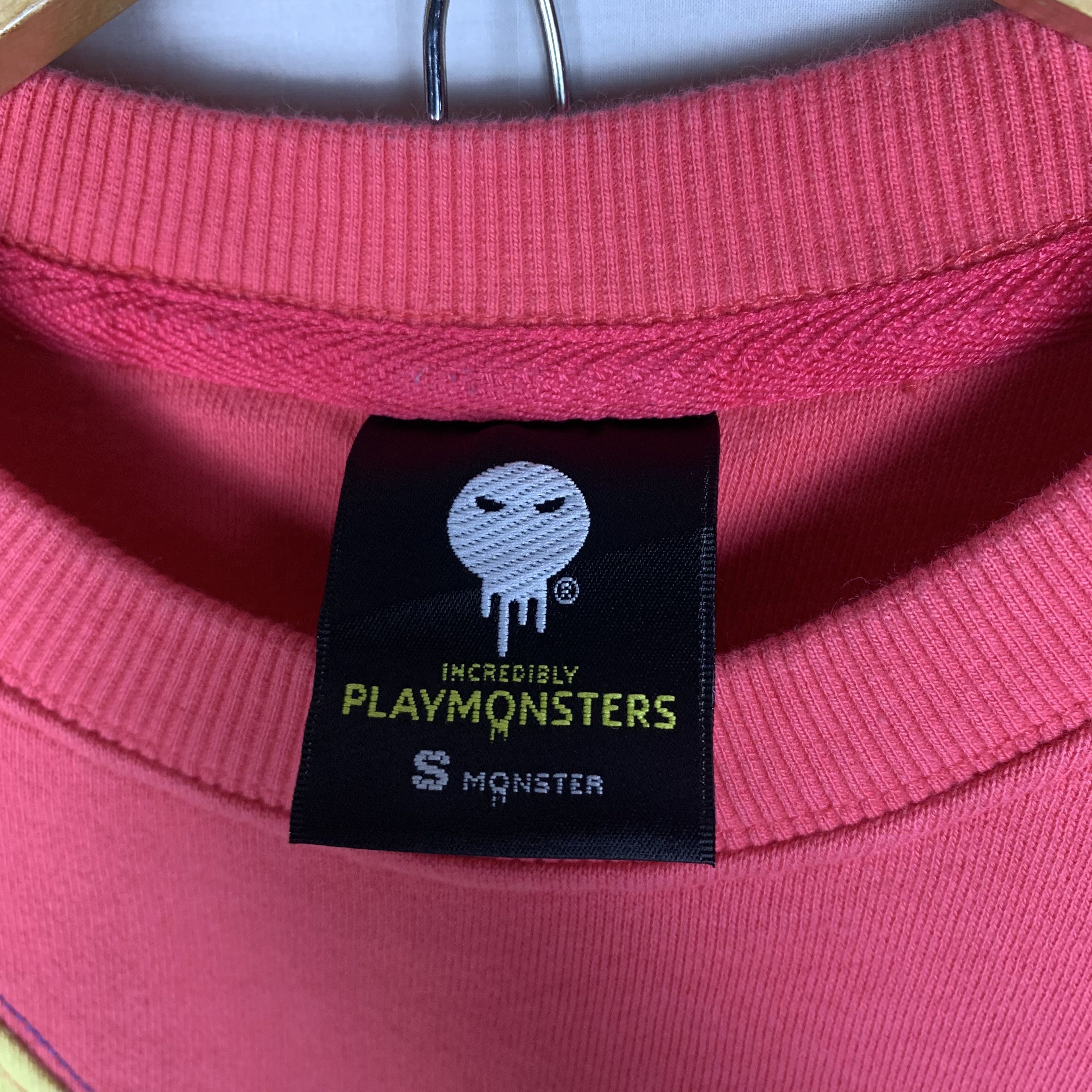 Japanese Brand PLAYMONSTERS Multicolor Sweatshirt Crewneck Size US S / EU 44-46 / 1 - 8 Thumbnail