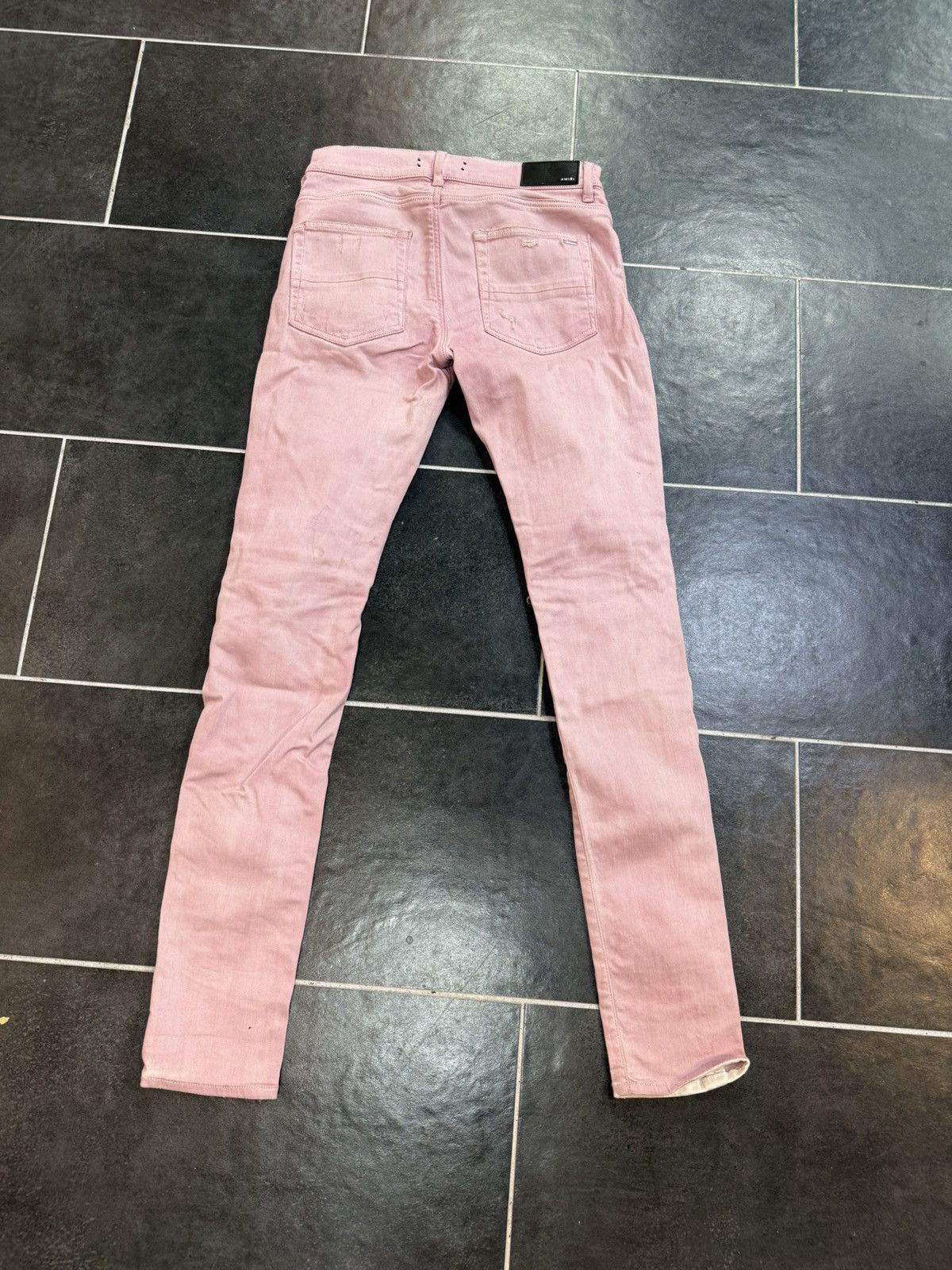 Amiri Amiri Pink Jeans Mx1 Size US 30 / EU 46 - 2 Thumbnail