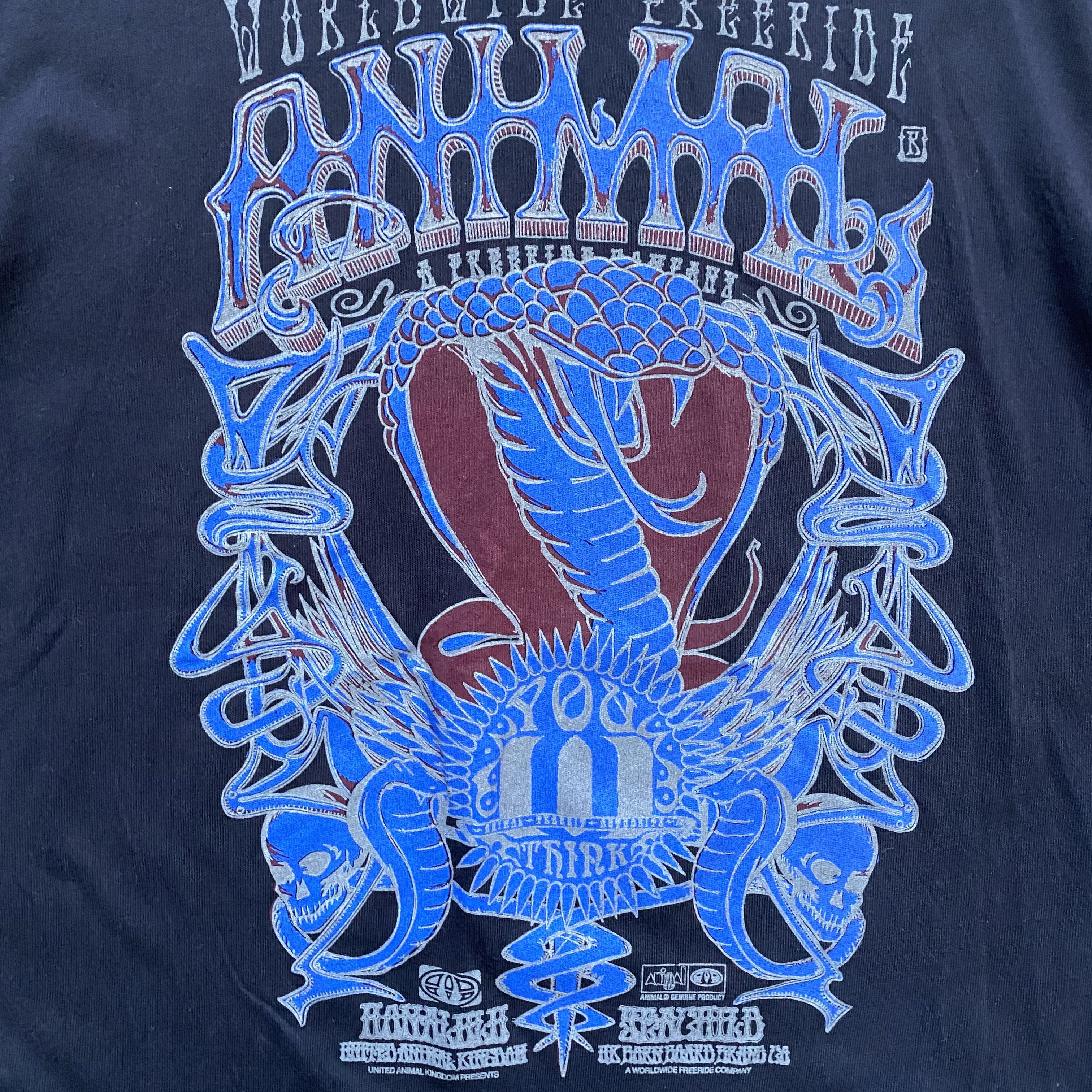 Affliction 🛹RARE Animal Prined Tee Y2K Affliction style Size US M / EU 48-50 / 2 - 2 Thumbnail