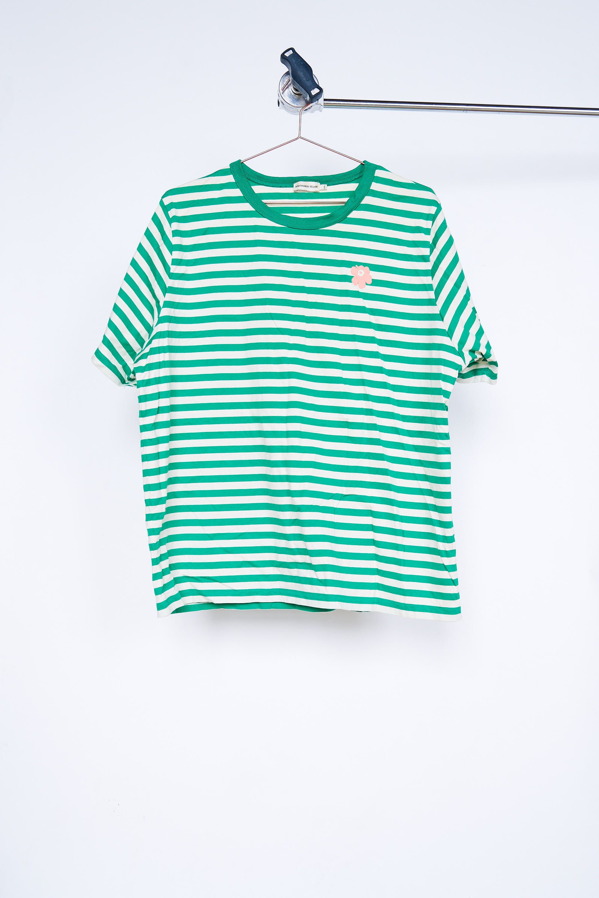 Marimekko Marimekko Kioski Striped Logo Tee Size US XXL / EU 58 / 5 - 2 Thumbnail