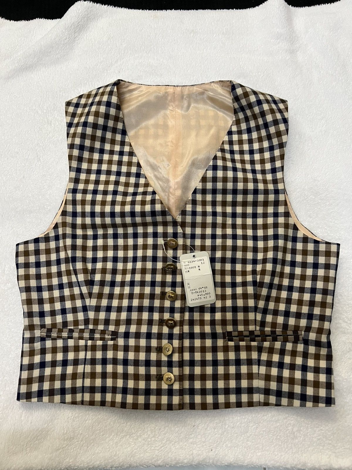 Aquascutum Vintage Aquascutum Wool Vest small Size US S / EU 44-46 / 1 - 5 Thumbnail