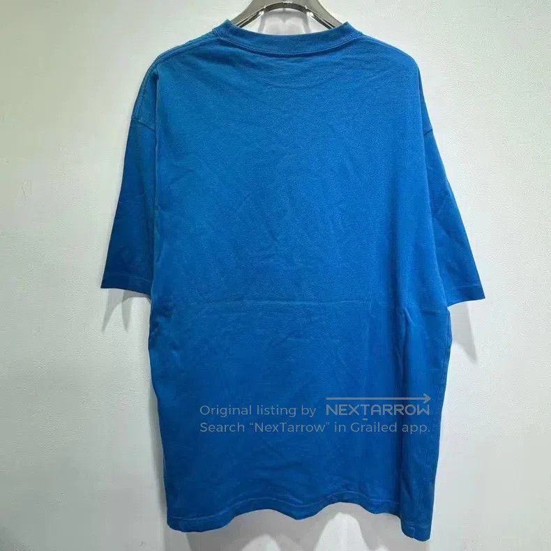 Balenciaga Balenciaga Klein Blue Logo Slogan Short Sleeve Size US S / EU 44-46 / 1 - 5 Thumbnail