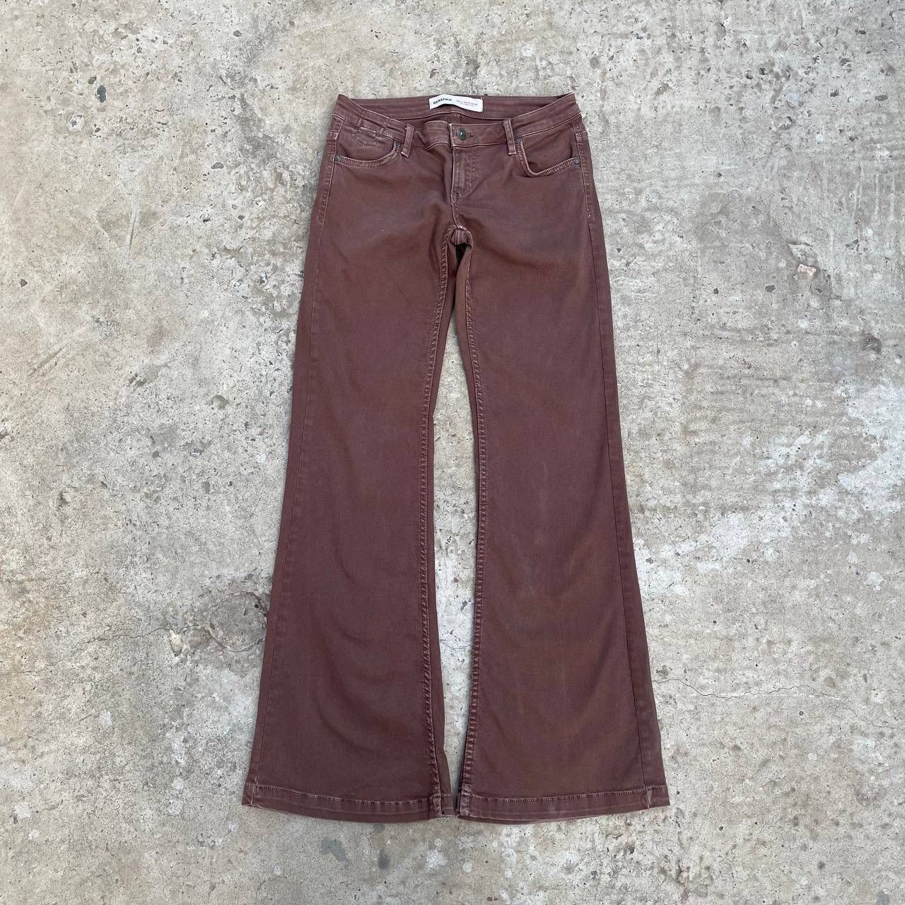 Bershka Vintage Japanese Style Bershka Women’s Flared Jeans Size 34 Size 24" / US 00 / IT 34 - 1 Thumbnail