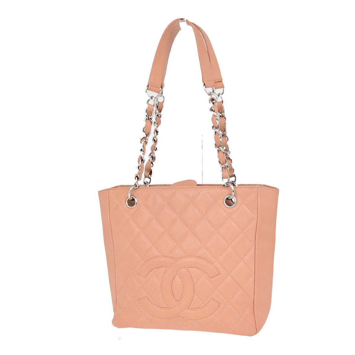 Chanel Chanel Petite Shopping Tote Quilted Calfskin Size ONE SIZE - 1 Thumbnail