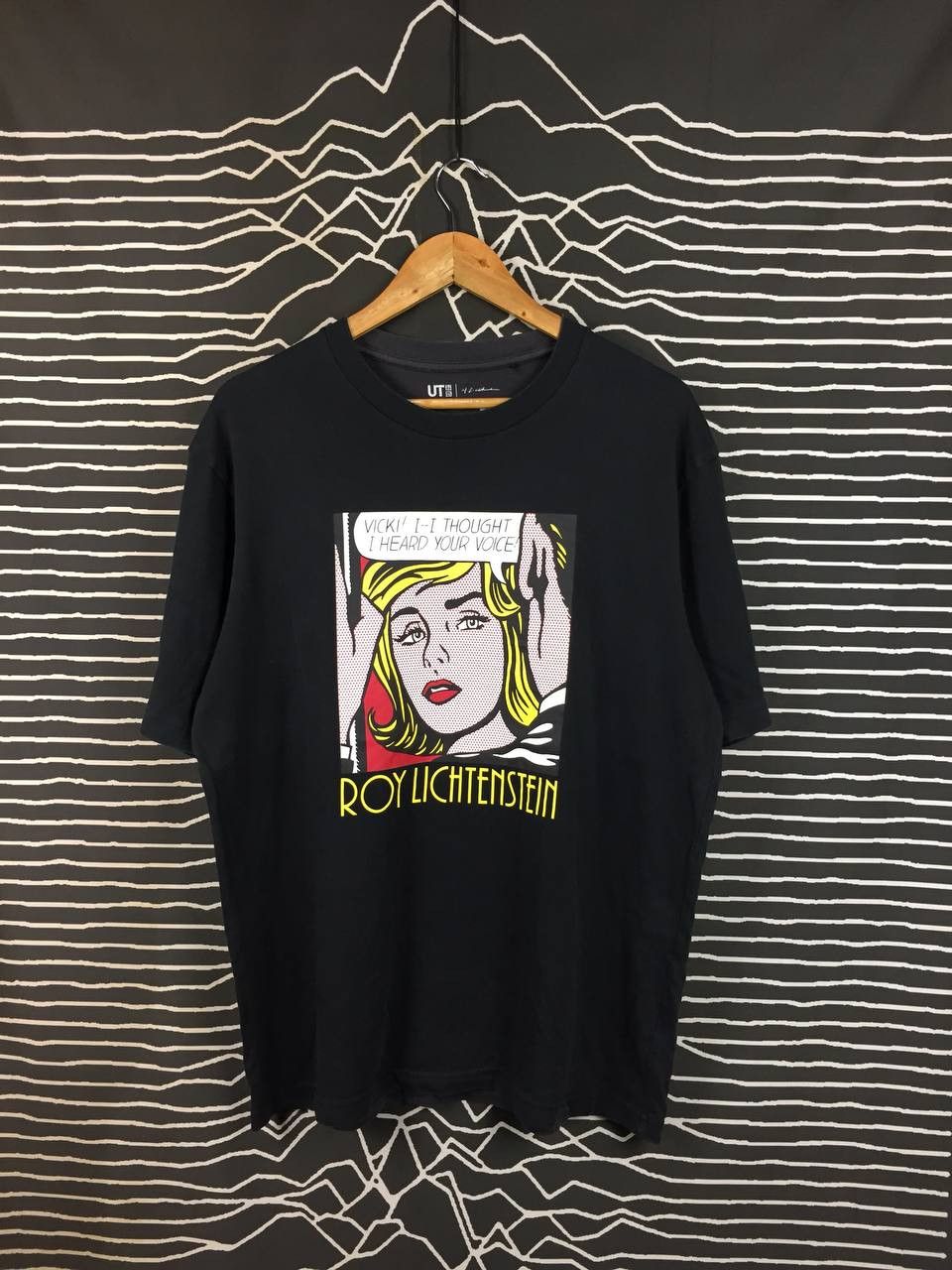 Uniqlo Uniqlo Roy Lichtenstein "Vicki!" Pop Art Graphic Tee Size L Size US L / EU 52-54 / 3 - 2 Thumbnail