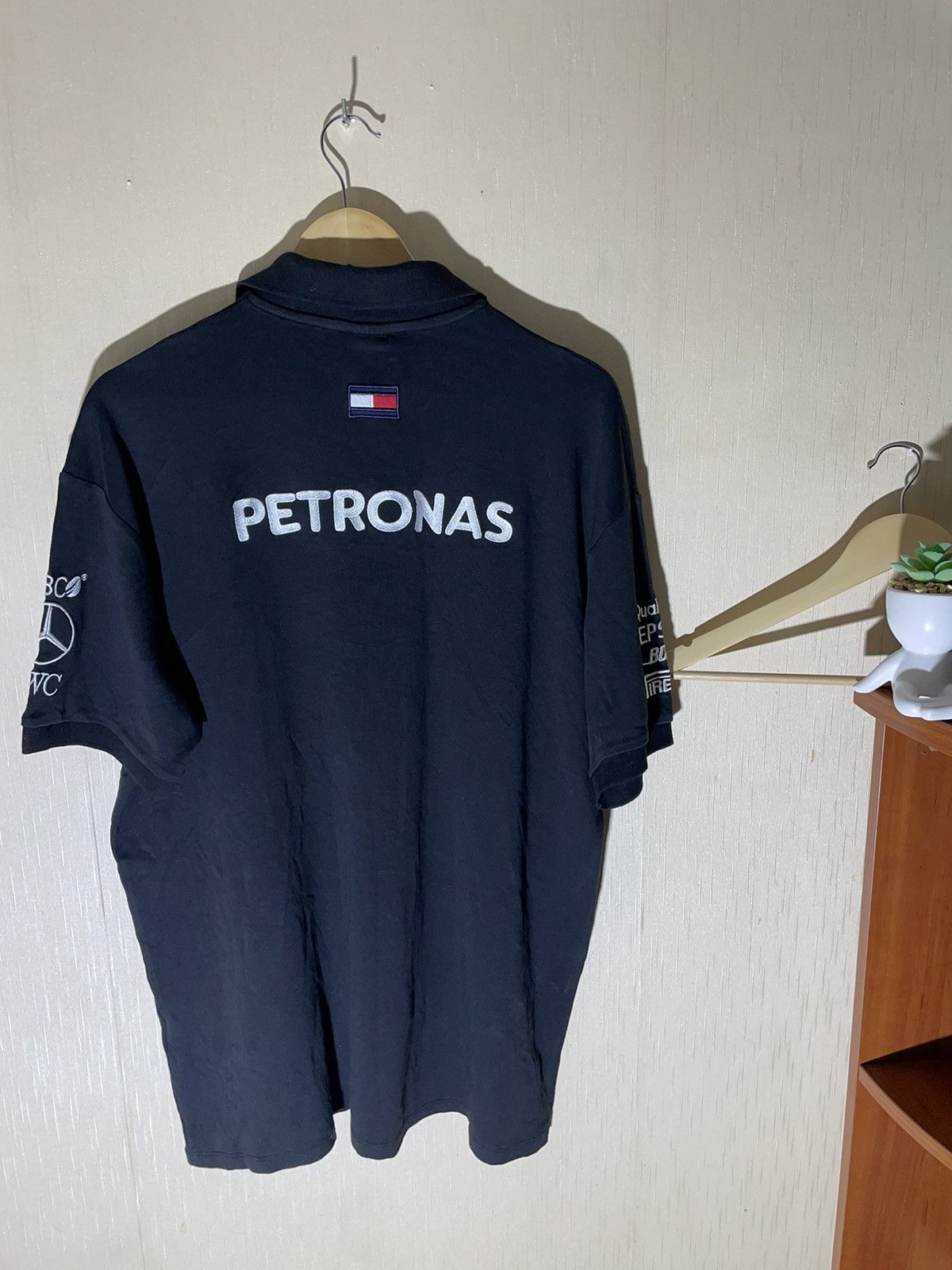 Vintage Mercedes Formula 1 racing polo shirt vintage Size US XL / EU 56 / 4 - 2 Thumbnail